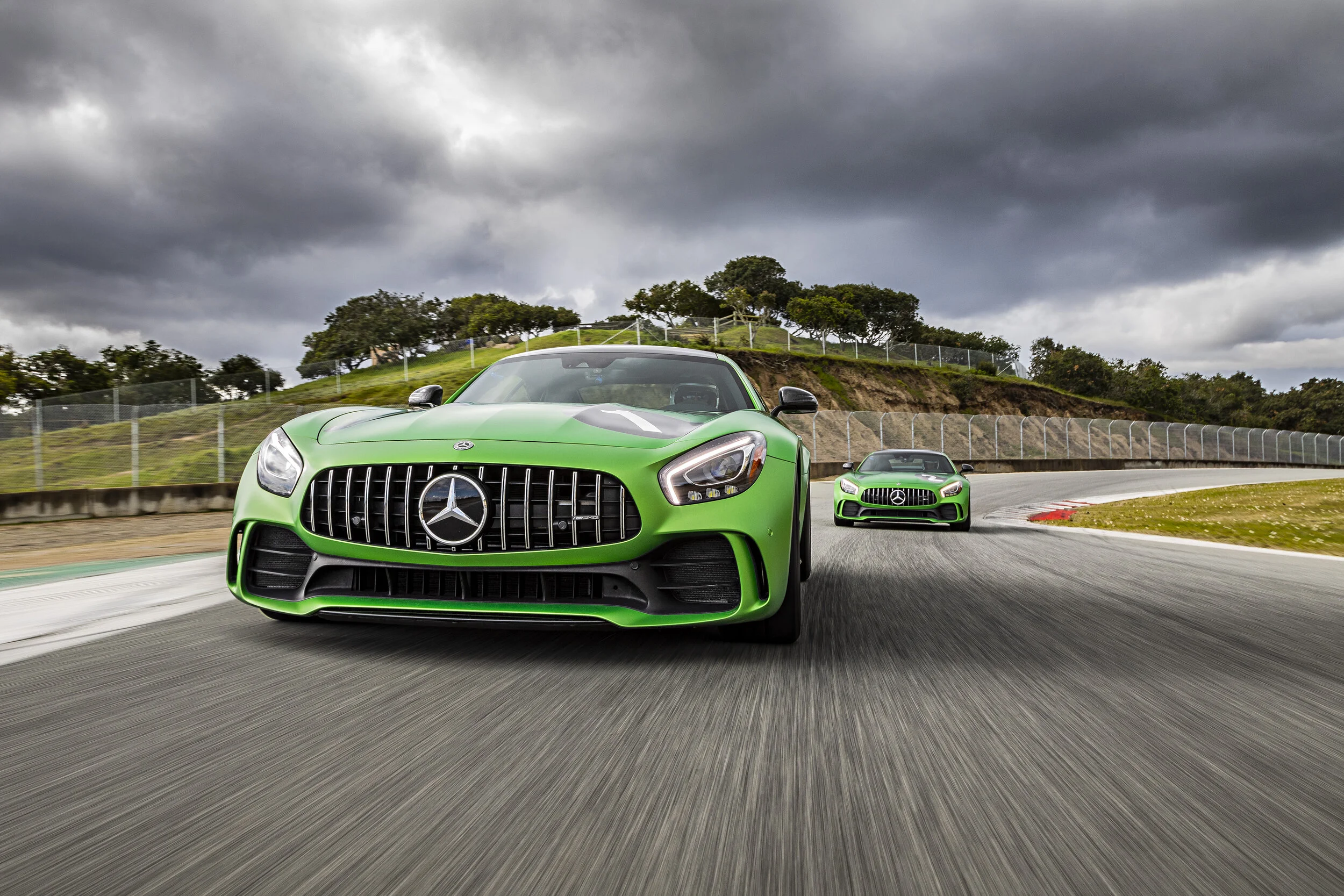 AMG GTR at WeatherTech Raceway Laguna Seca