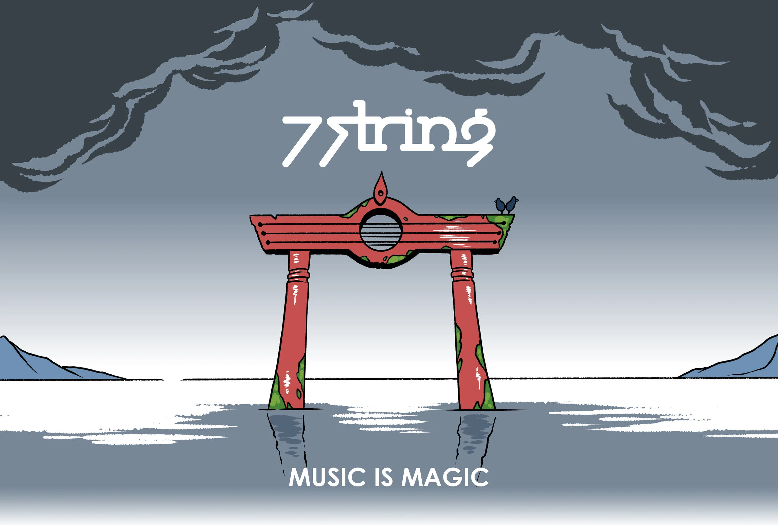 Big Punch Studios | 7STRING | A comic book of music and magic | Nich Angell