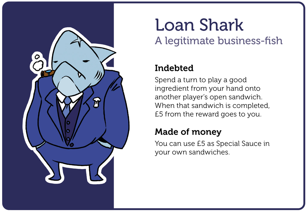 Sandwich Masters: Bread Roles | Loan Shark