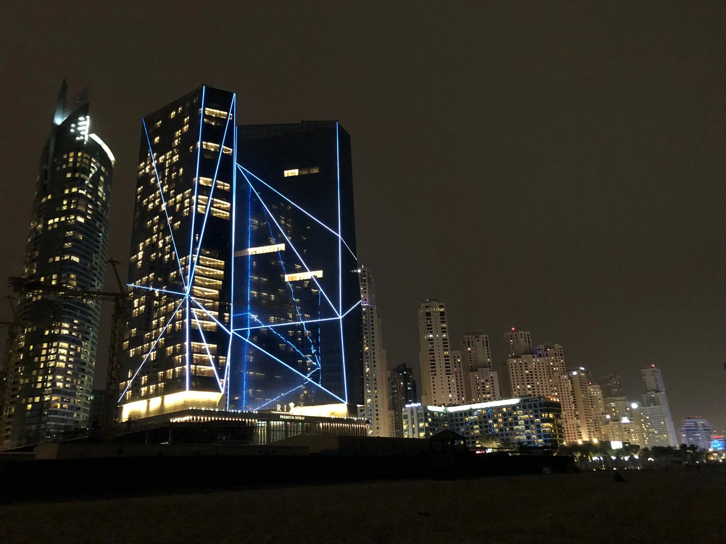 Dubai at night....