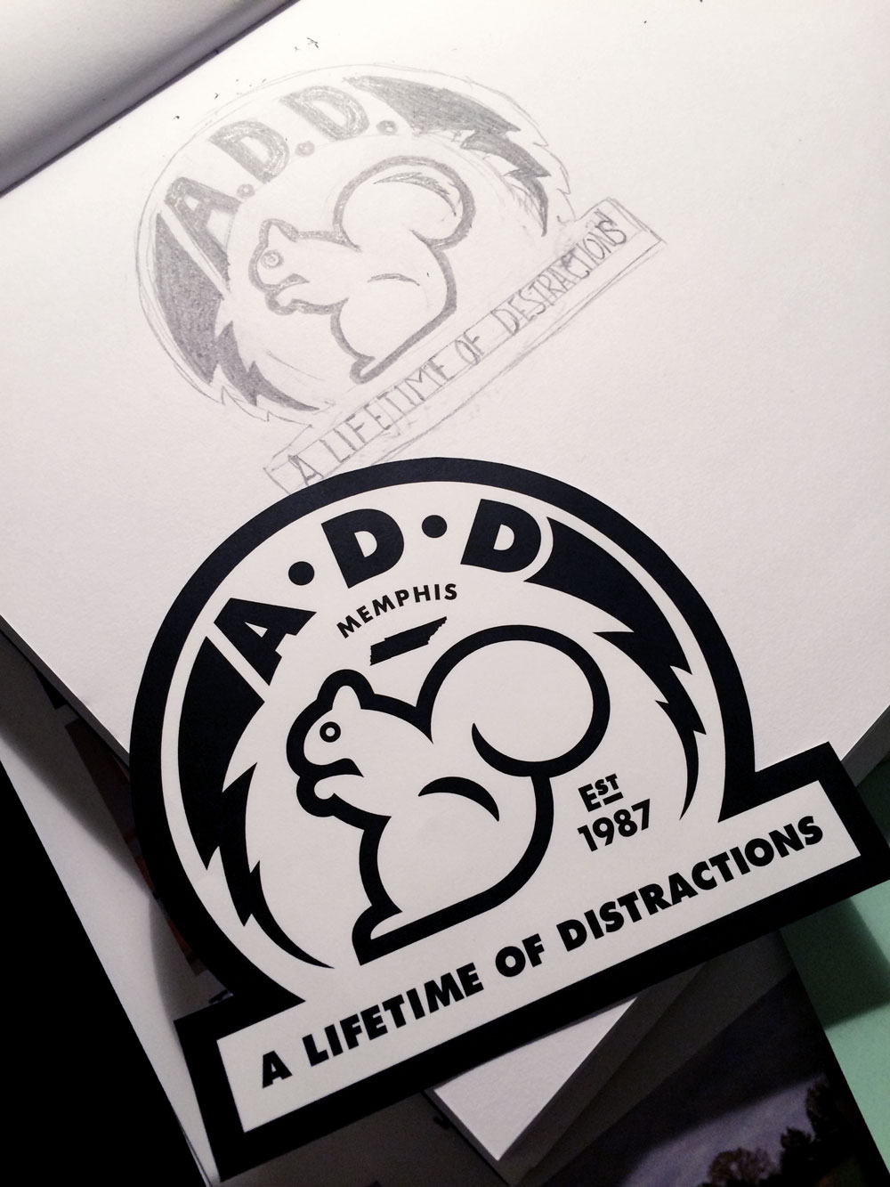 Stickers | ADD: A lifetime of distractions
