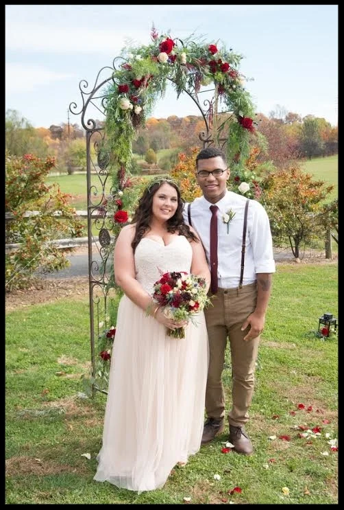 Garden Arch with Garland