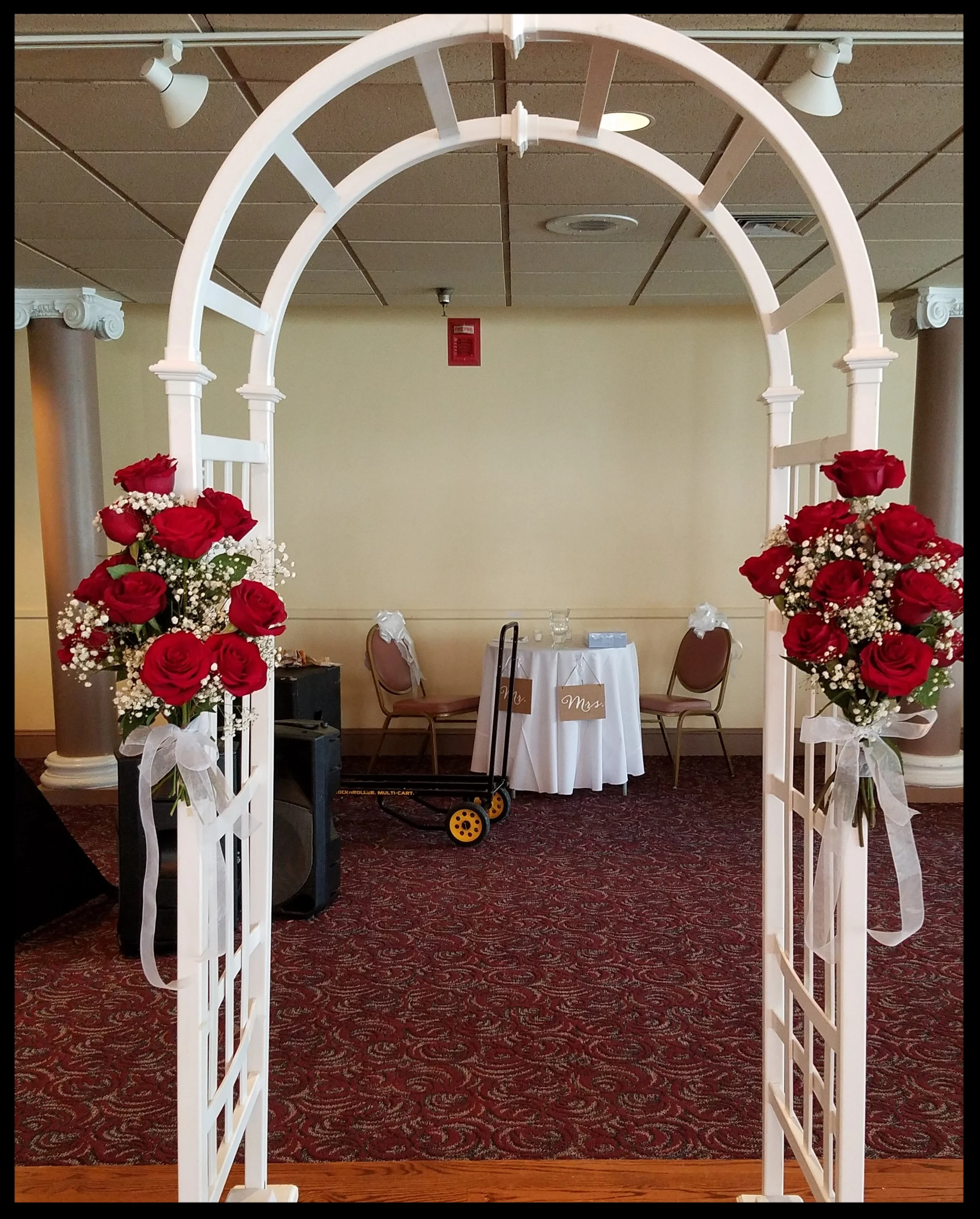 Simple Arch With Flowers