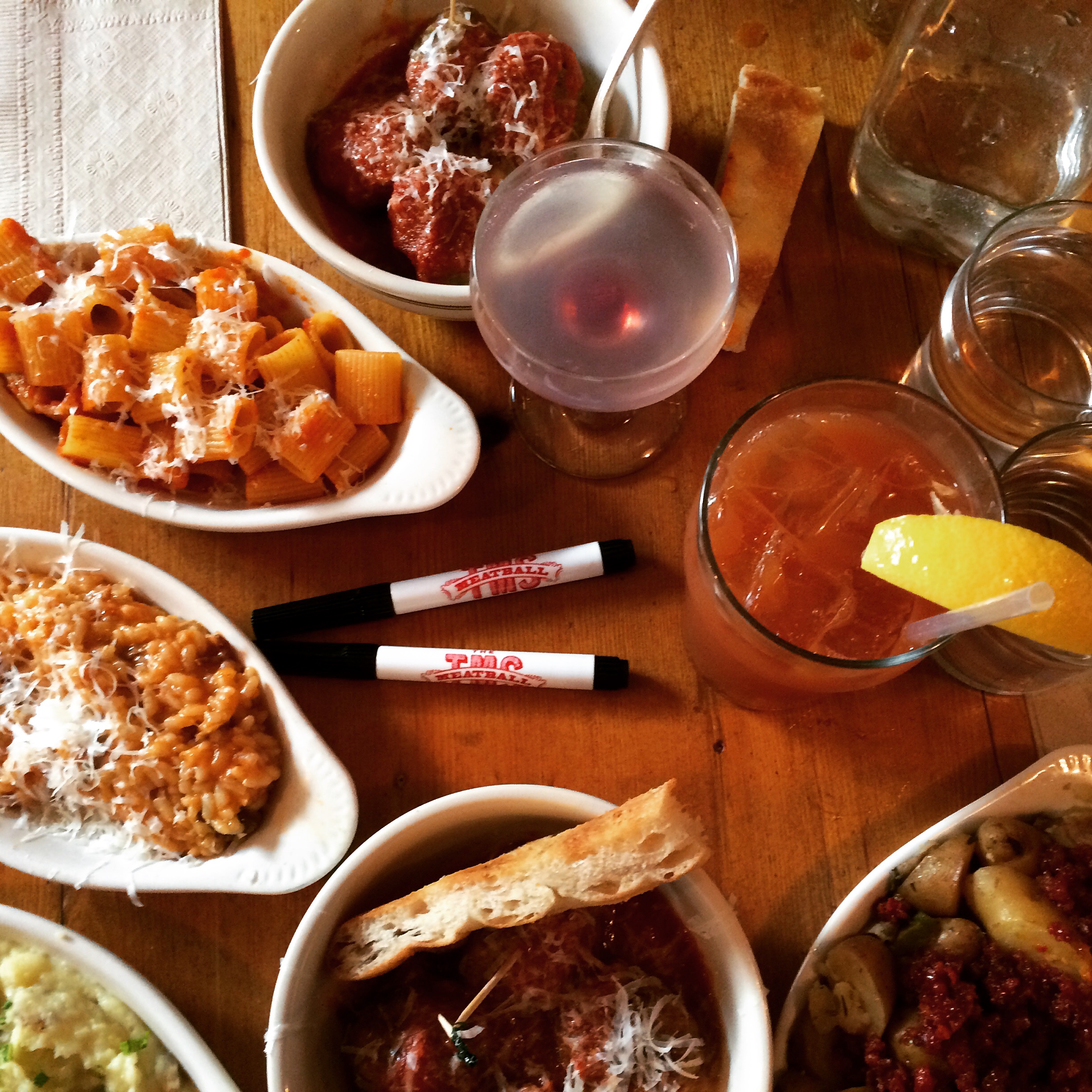 meatball shop feast.