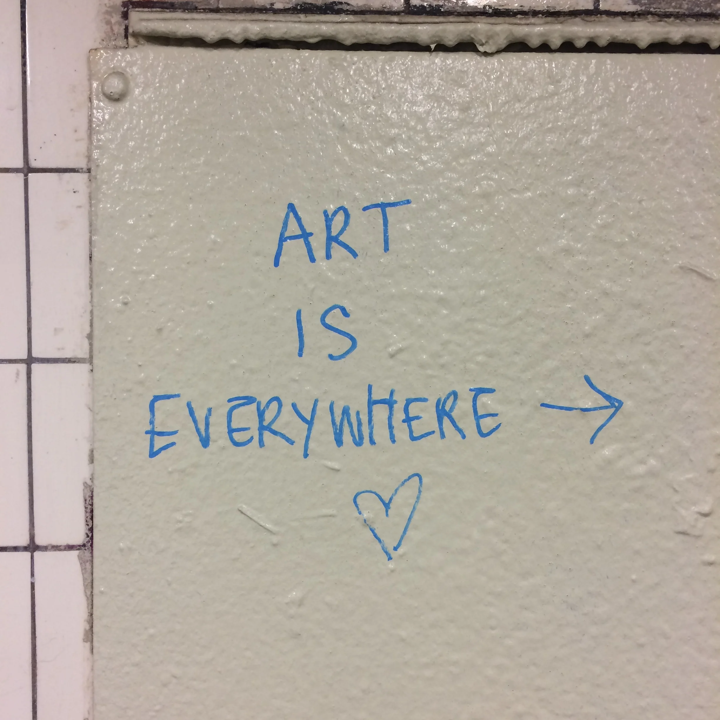 "art is everywhere"
