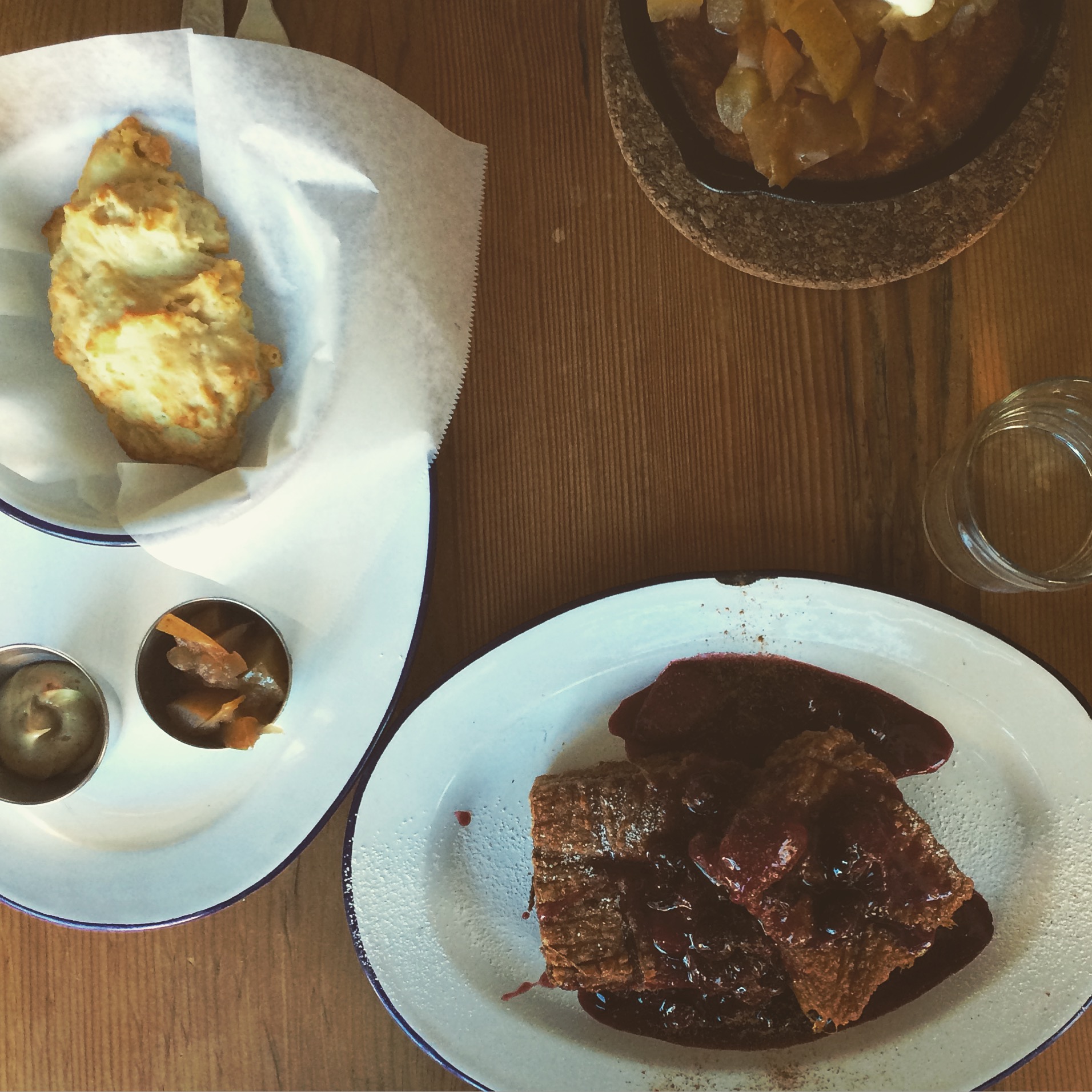 brunch with a college friend.