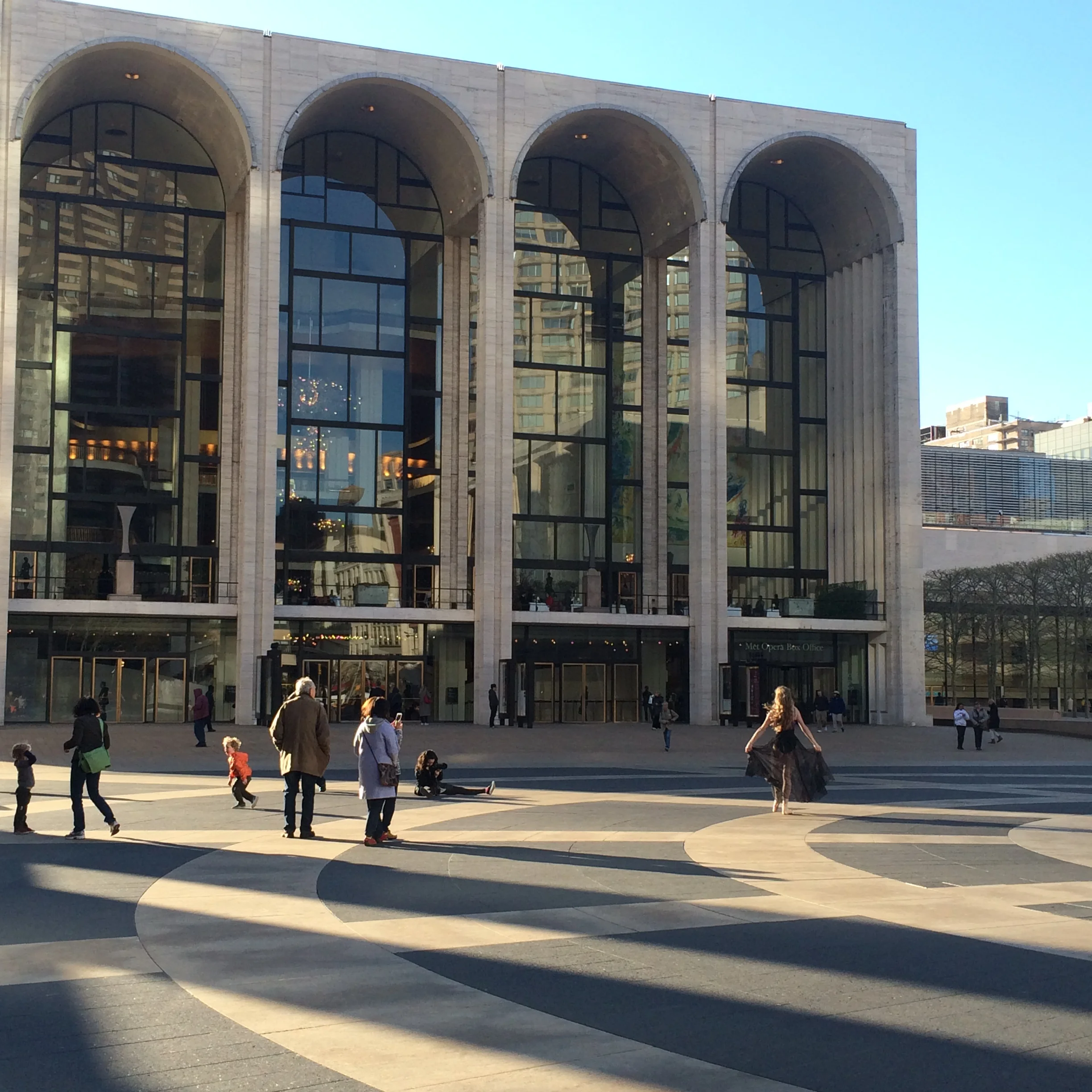 Lincoln Center Plaza.