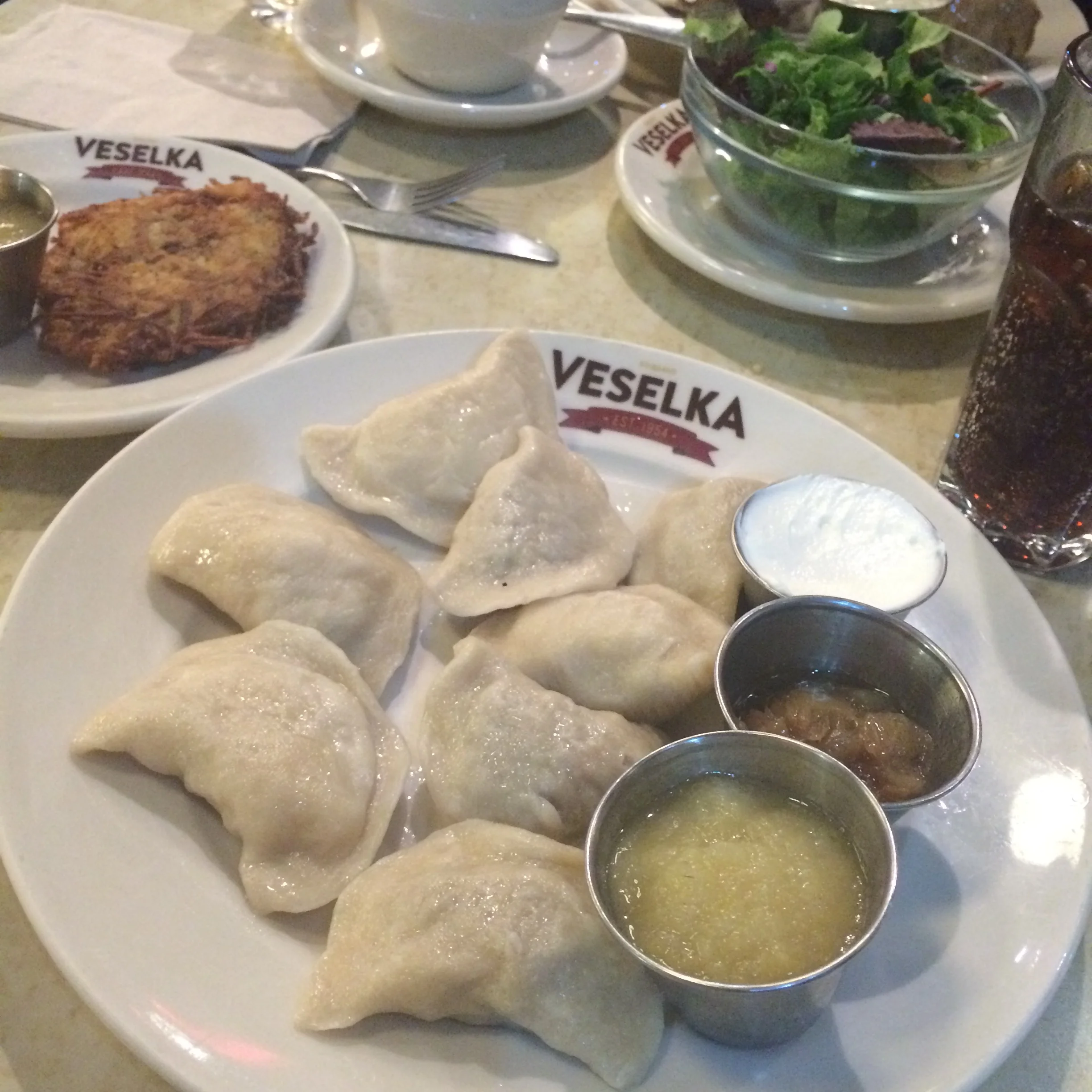 Pierogies with Julie