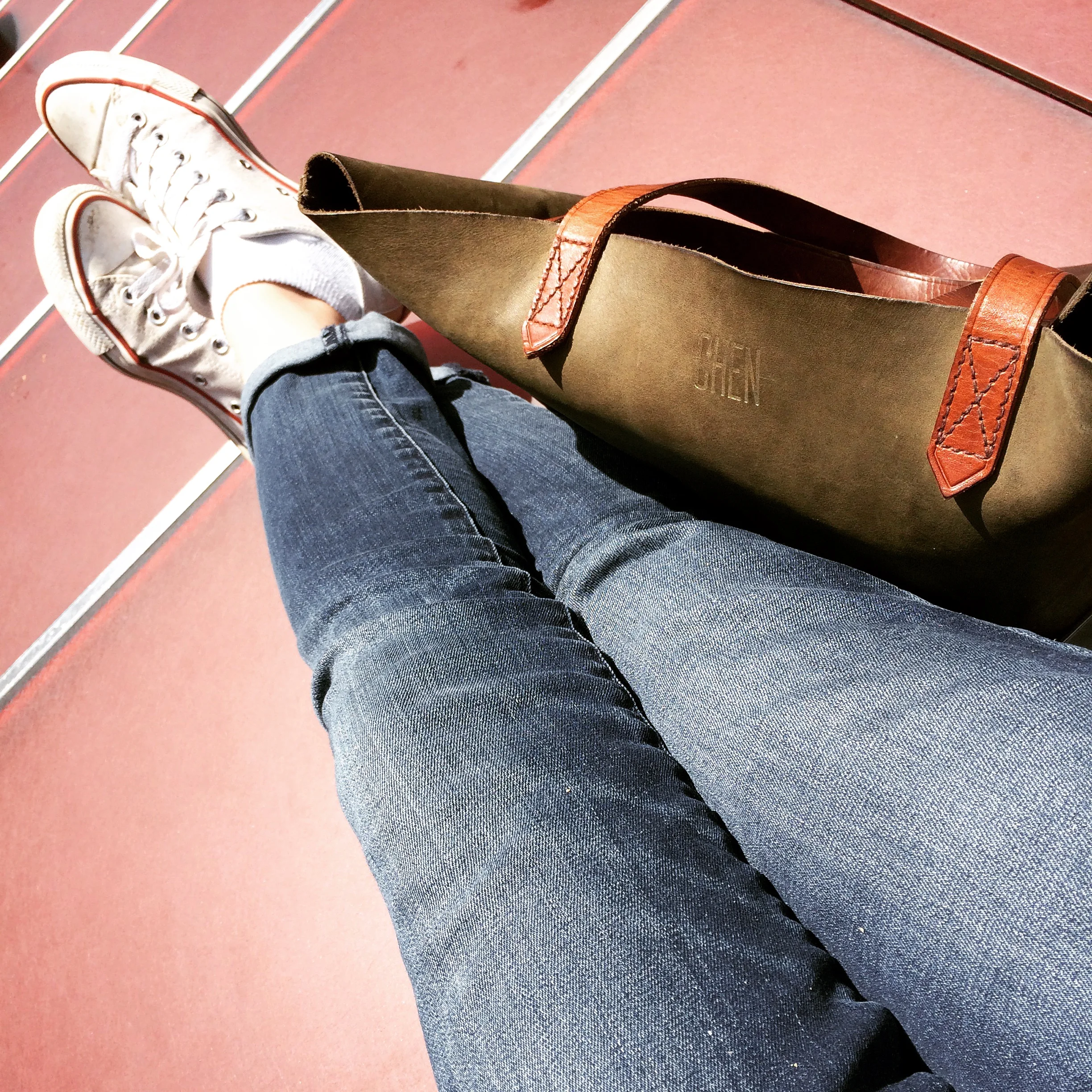 The "Red Stairs" (aka the TKTS Booth)