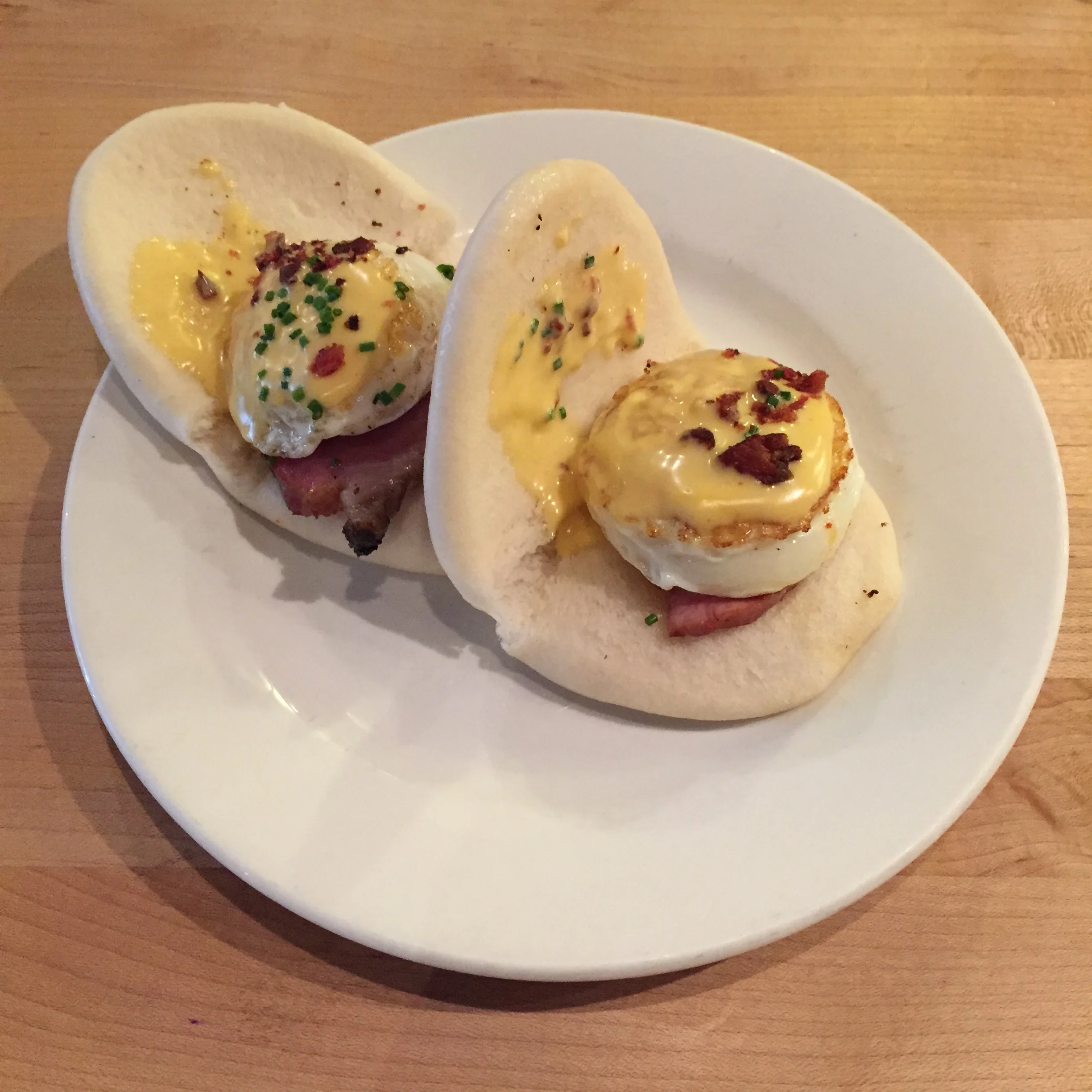 Fried Eggs Buns @ Momofuku.