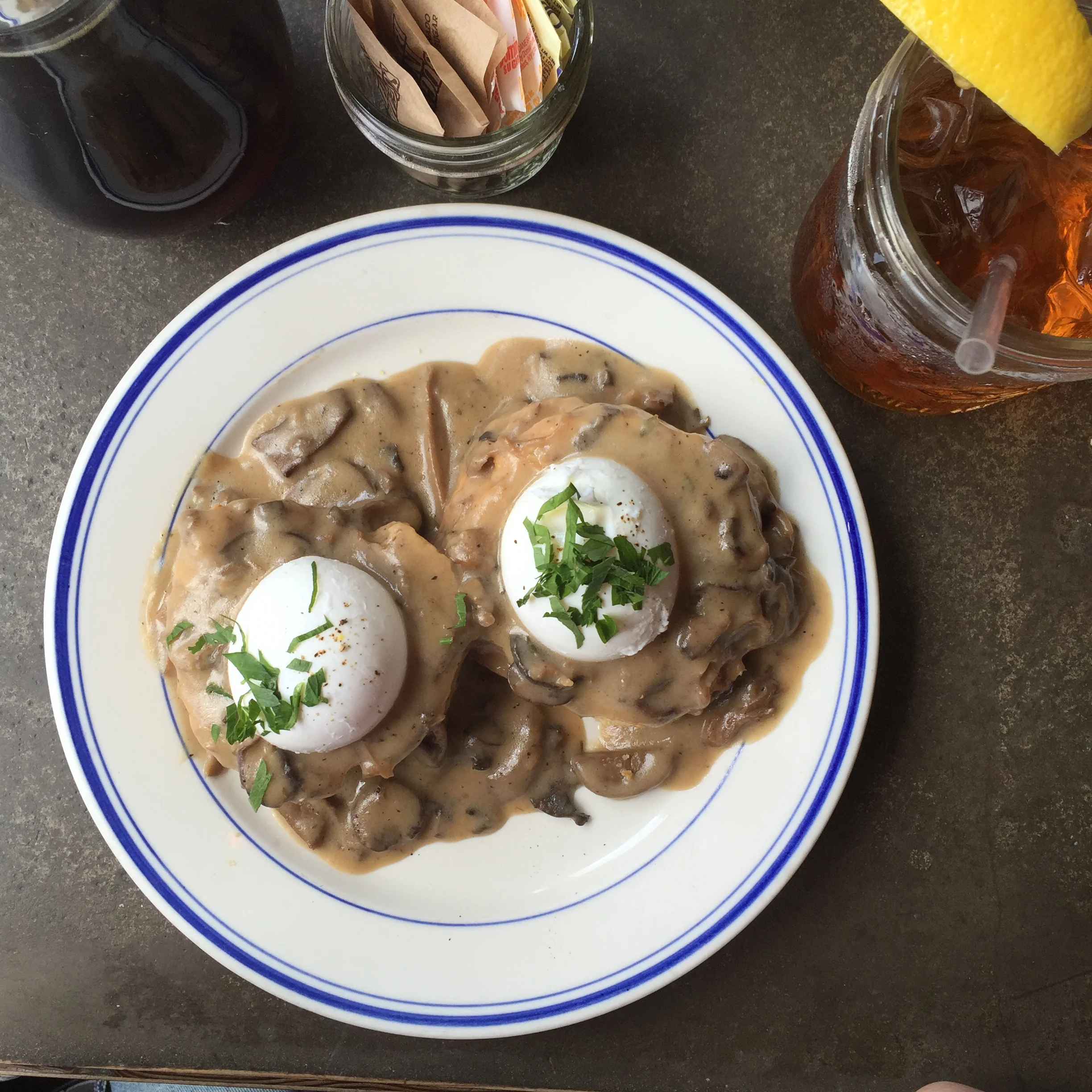 Biscuits & Mushroom Gravy.