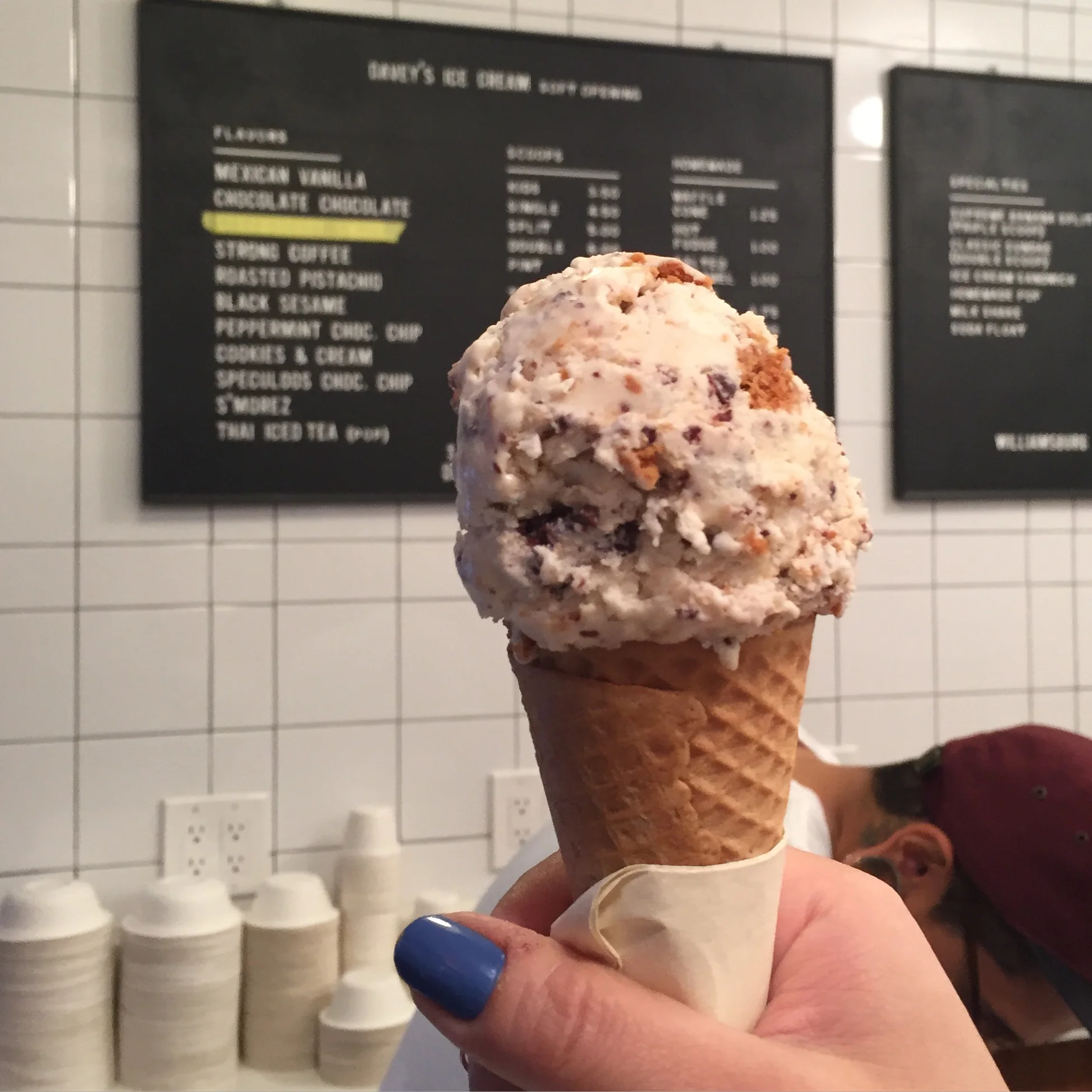 Speculoos Chocolate Chip @ Davey's!