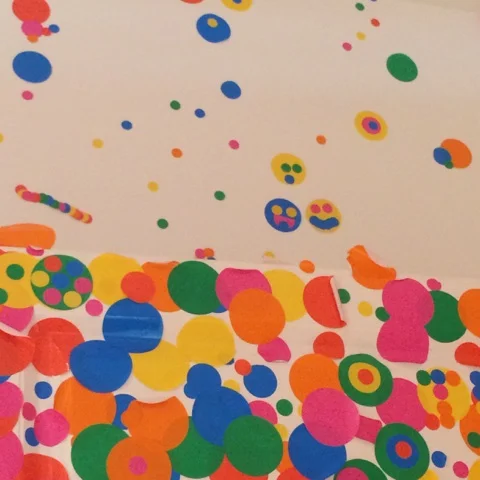 "Obliteration Room" by Yayoi Kusama.