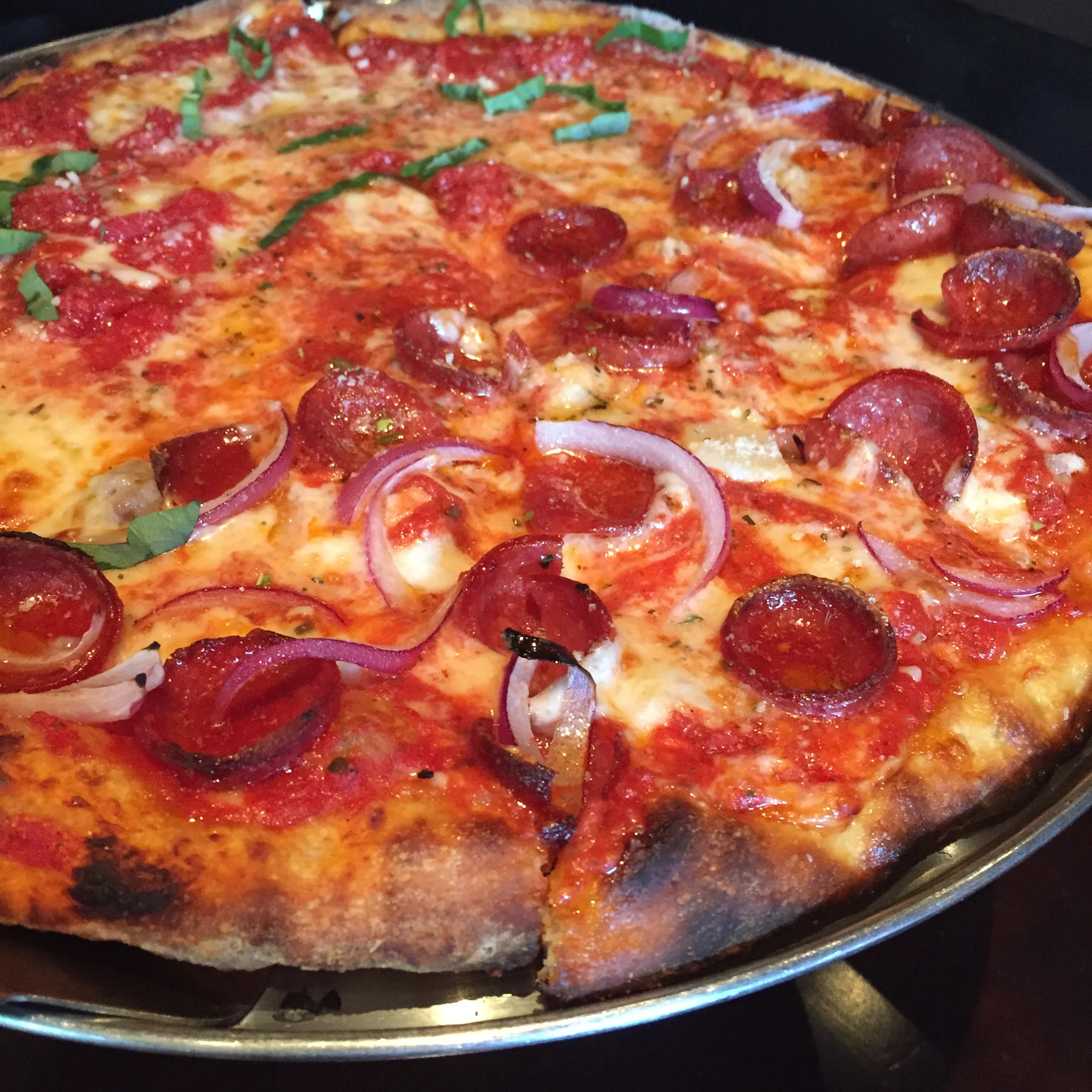 Half & Half Pizza @ Nicoletta.