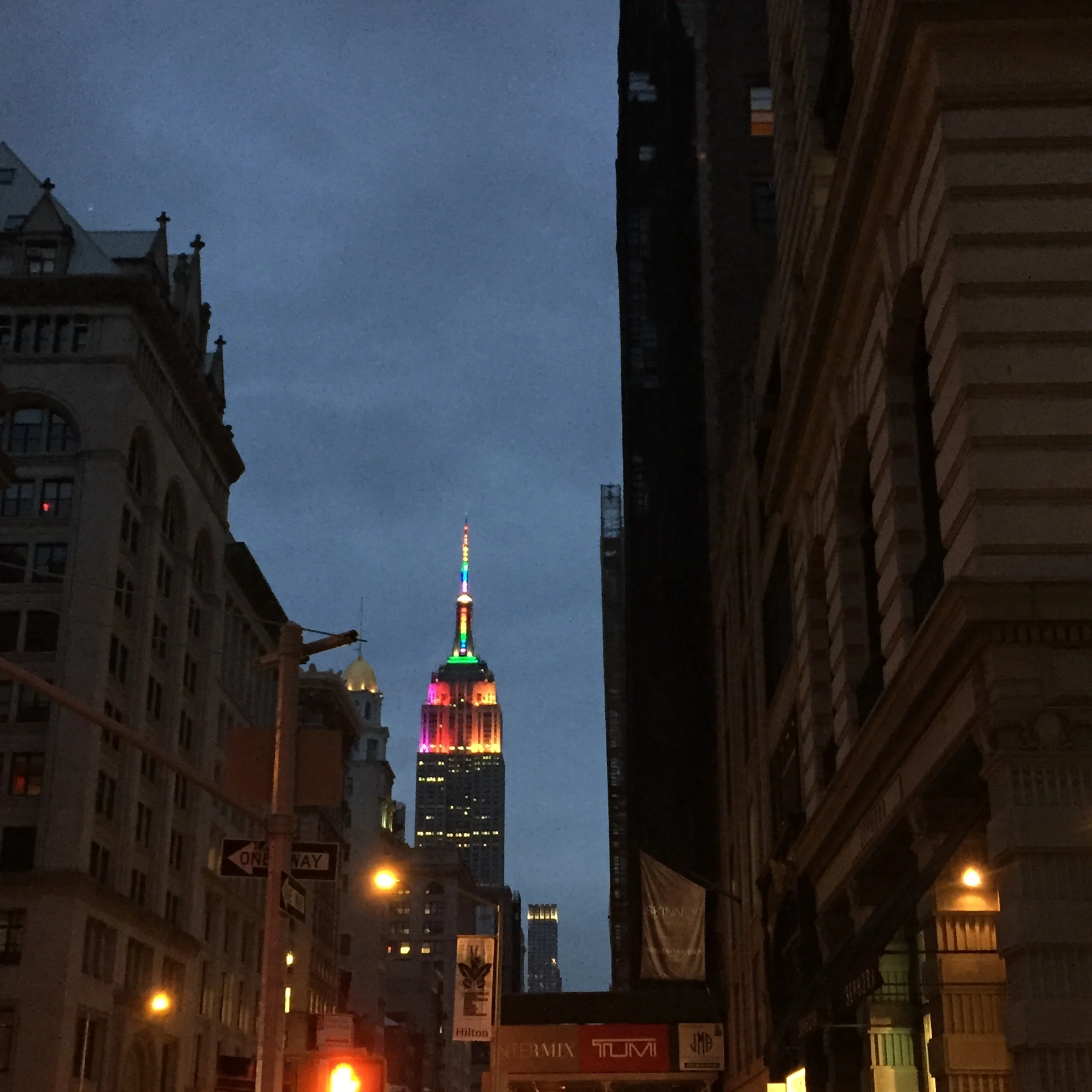 Pride & the Empire State Building.