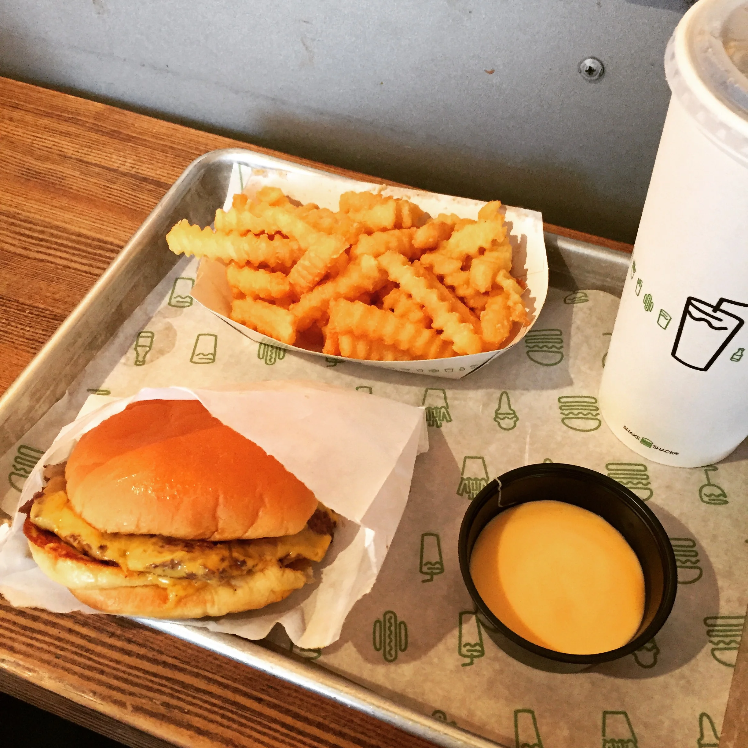 Jonelle's Last Shake Shack.