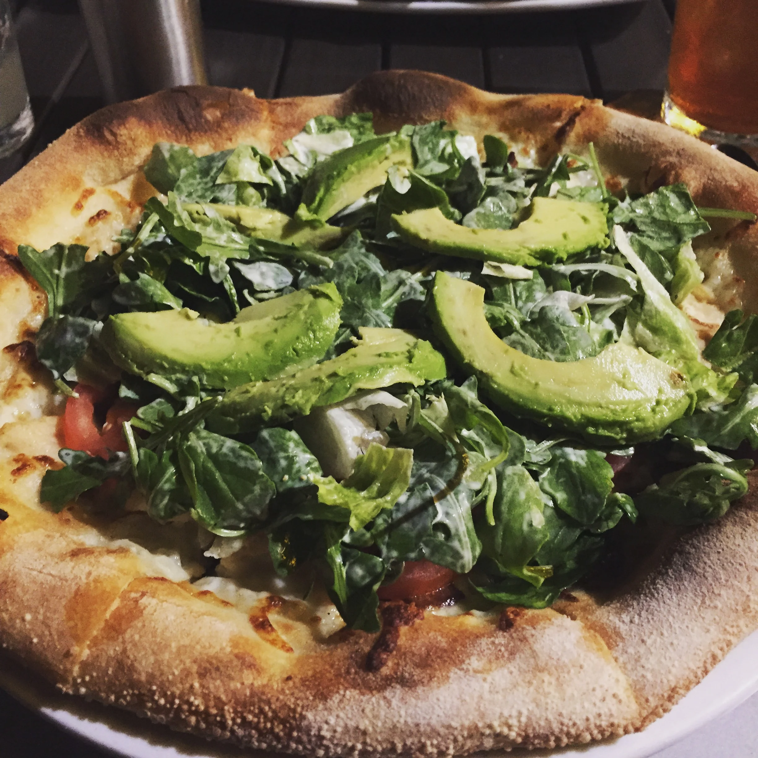 When In California, Get the "California Club" Pizza