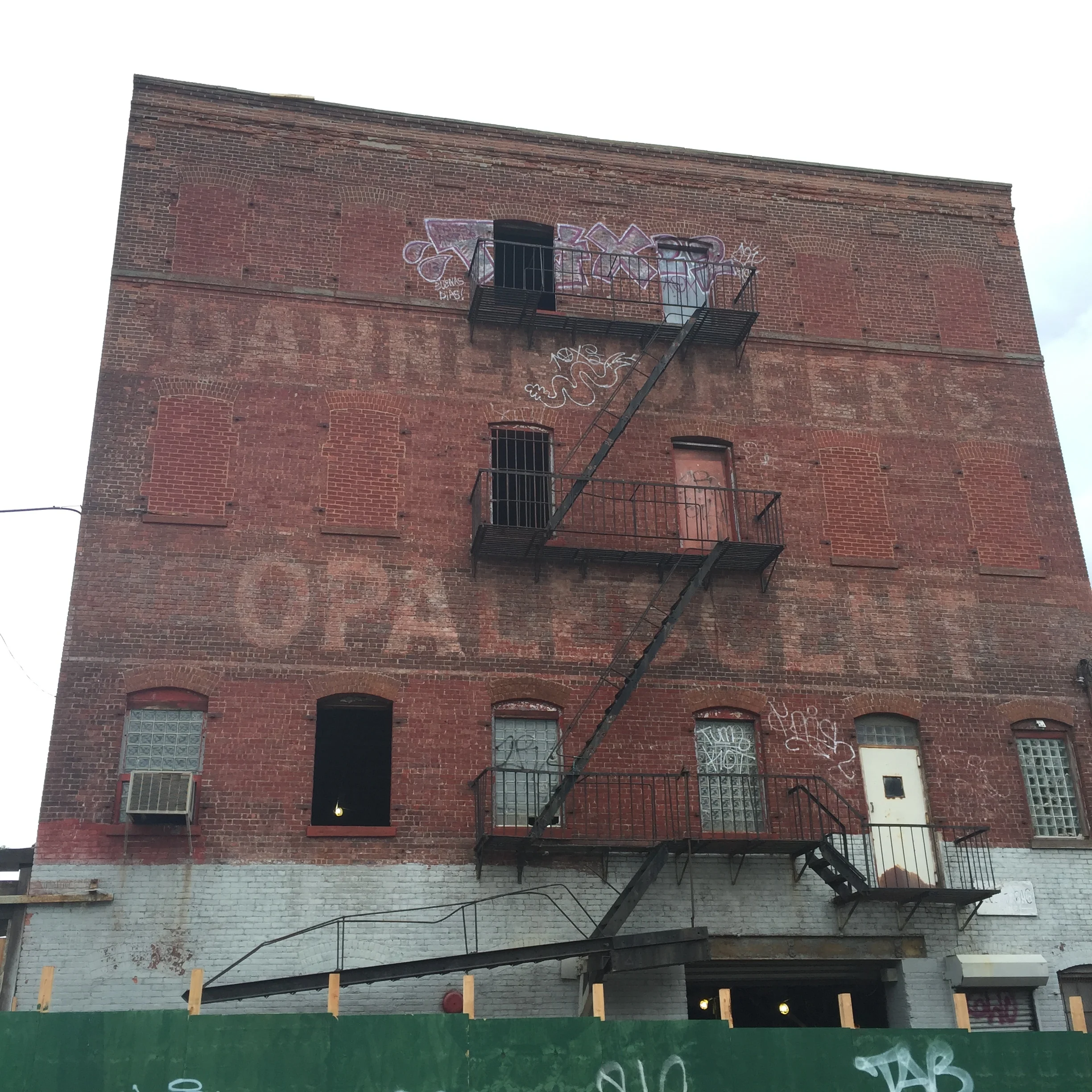 The Construction Begins.