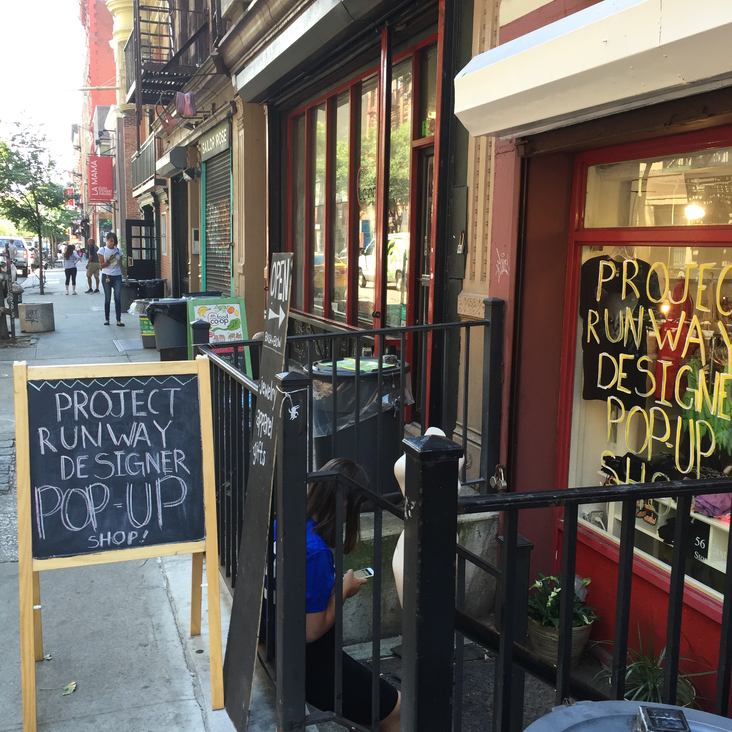 "Project Runway" Designer Pop-Up Shop.