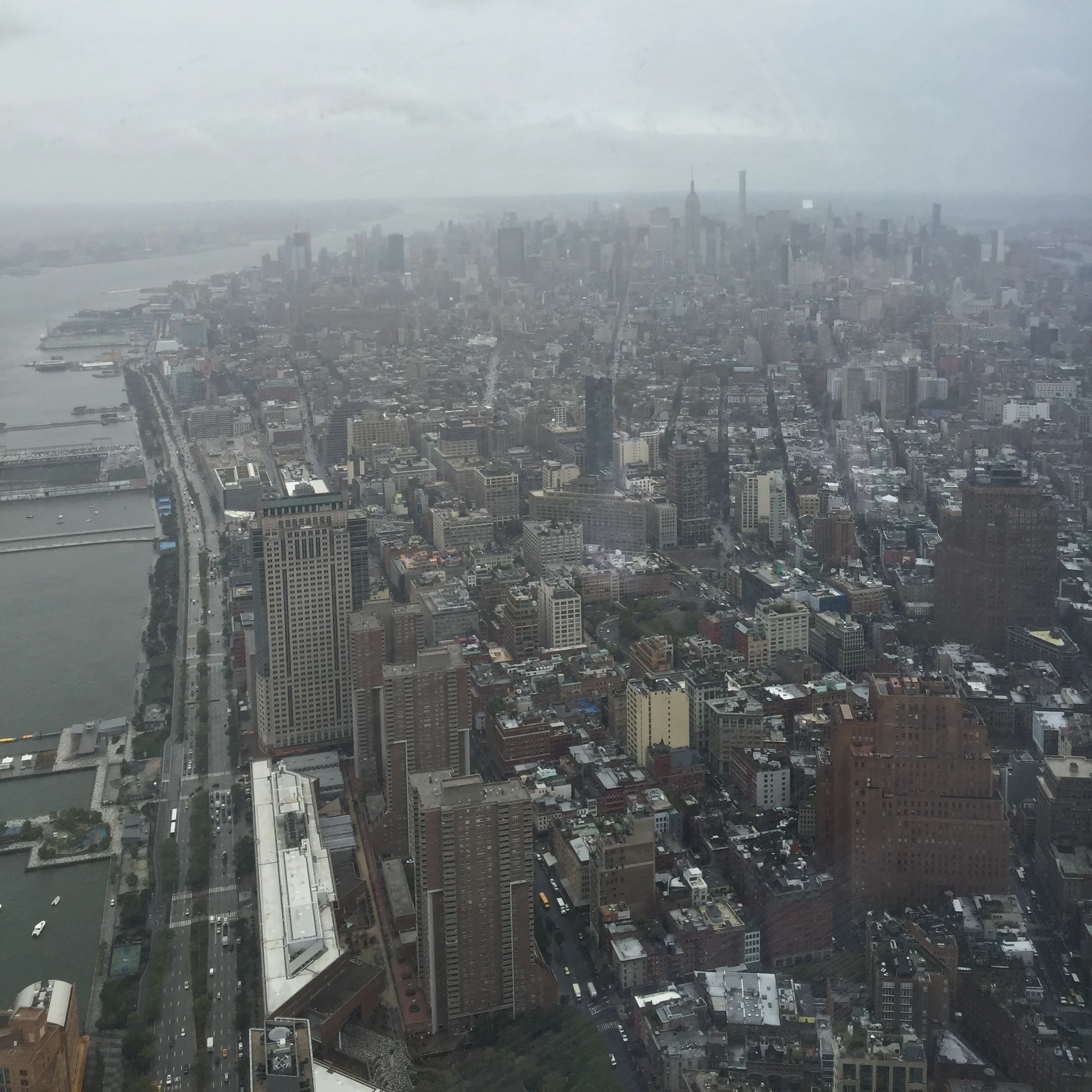 The View from the WTC Observatory.