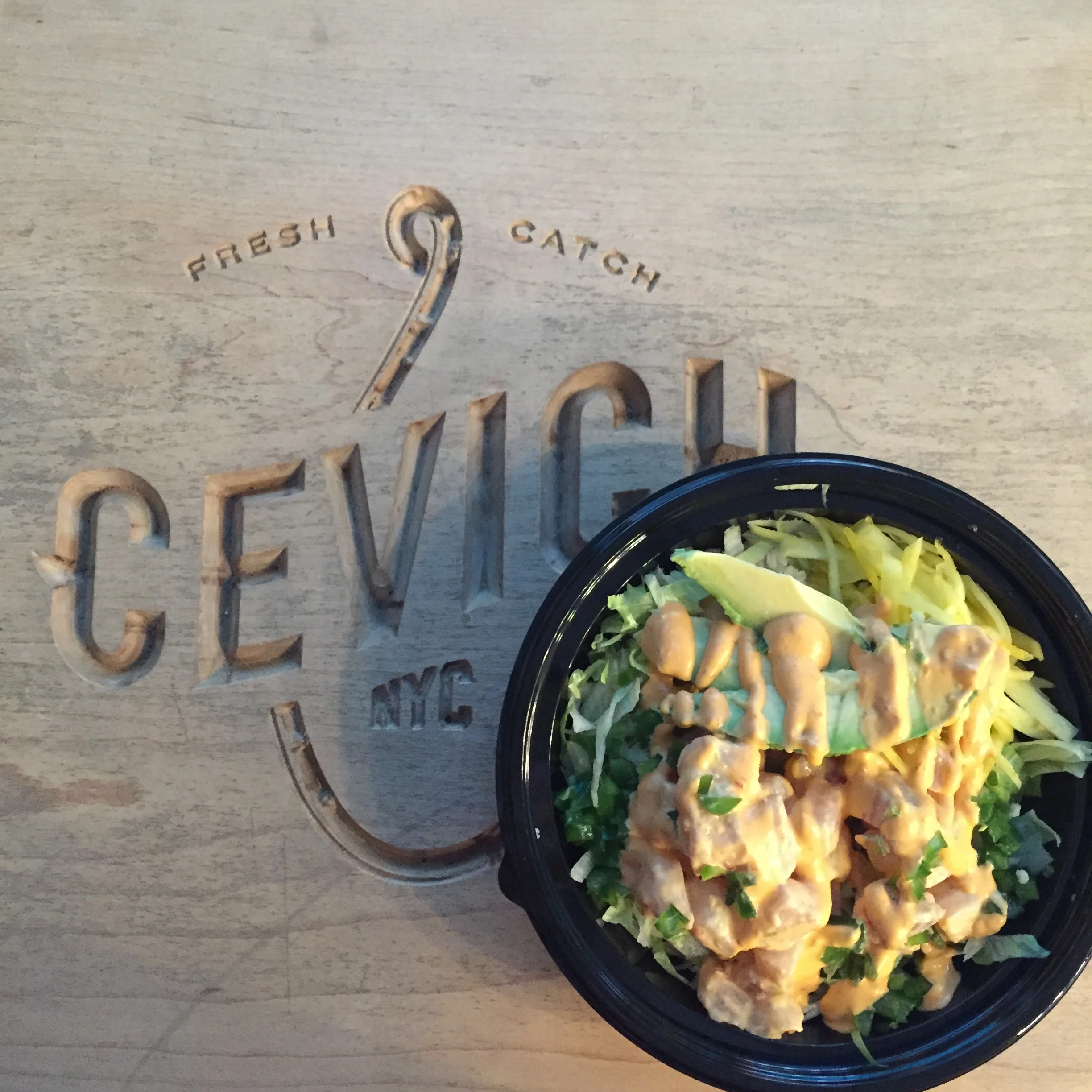 "Cali Fresh" Signature Bowl @ Cevich.