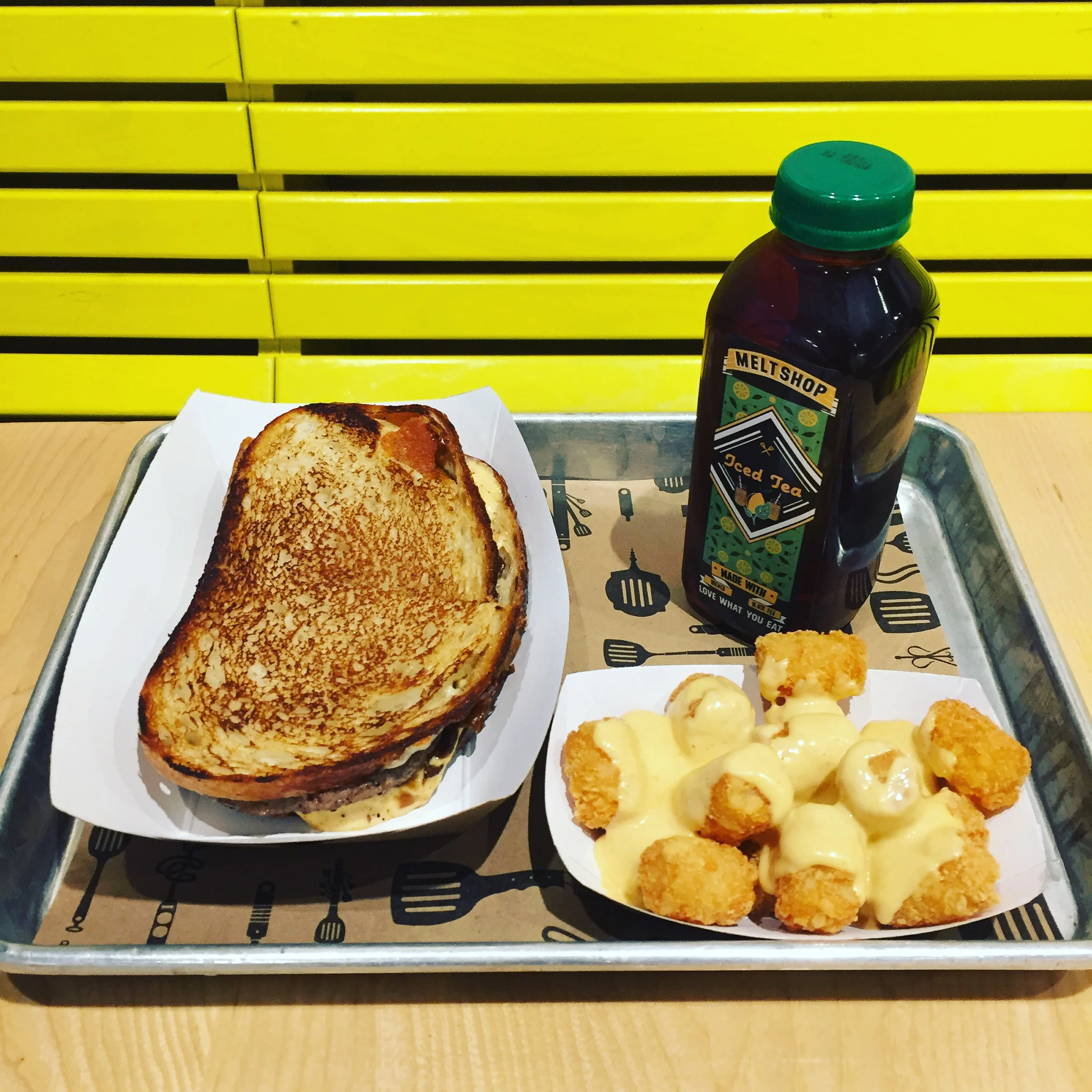 Dr.'s appointment & grilled cheese.