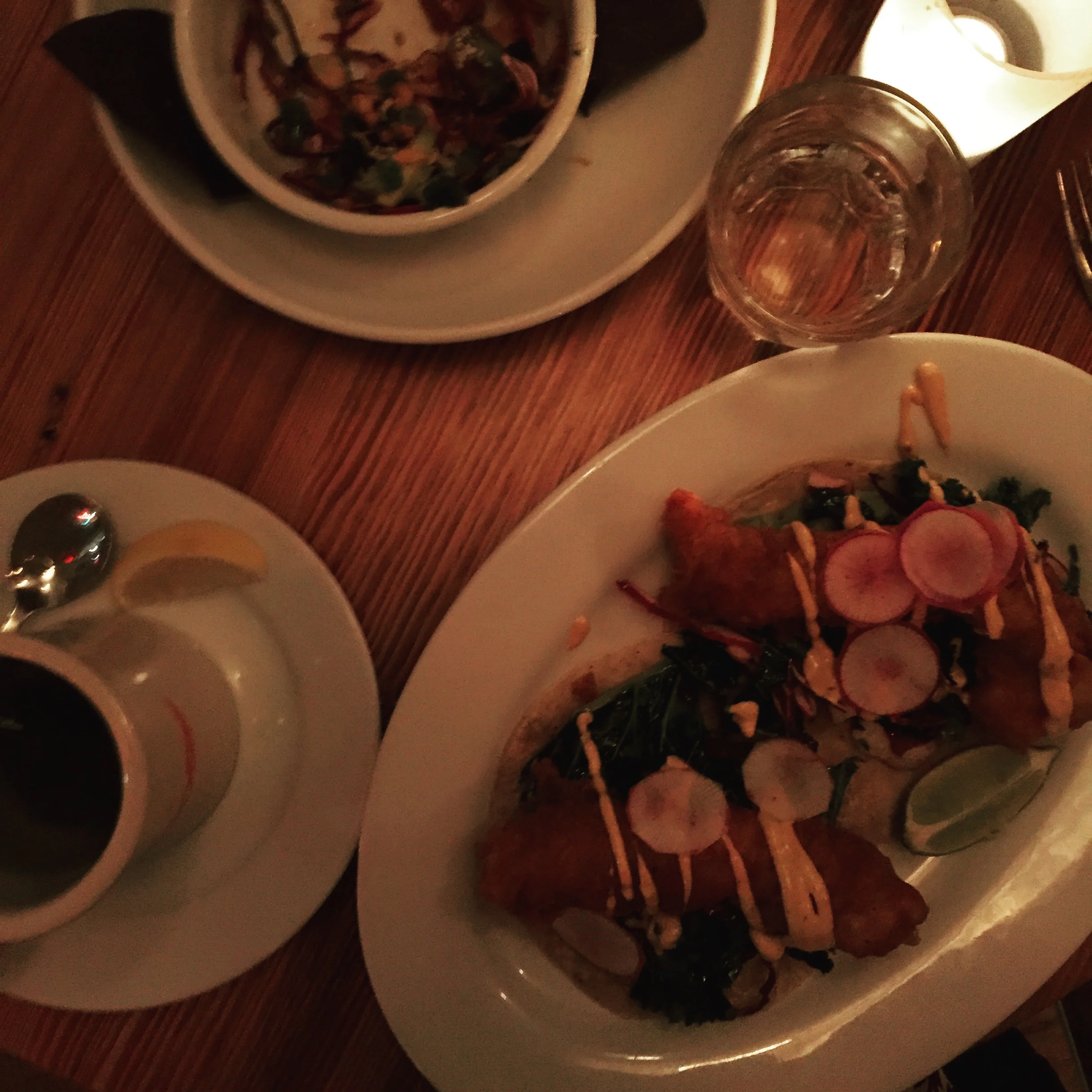 Fish Tacos @ Seamore's.