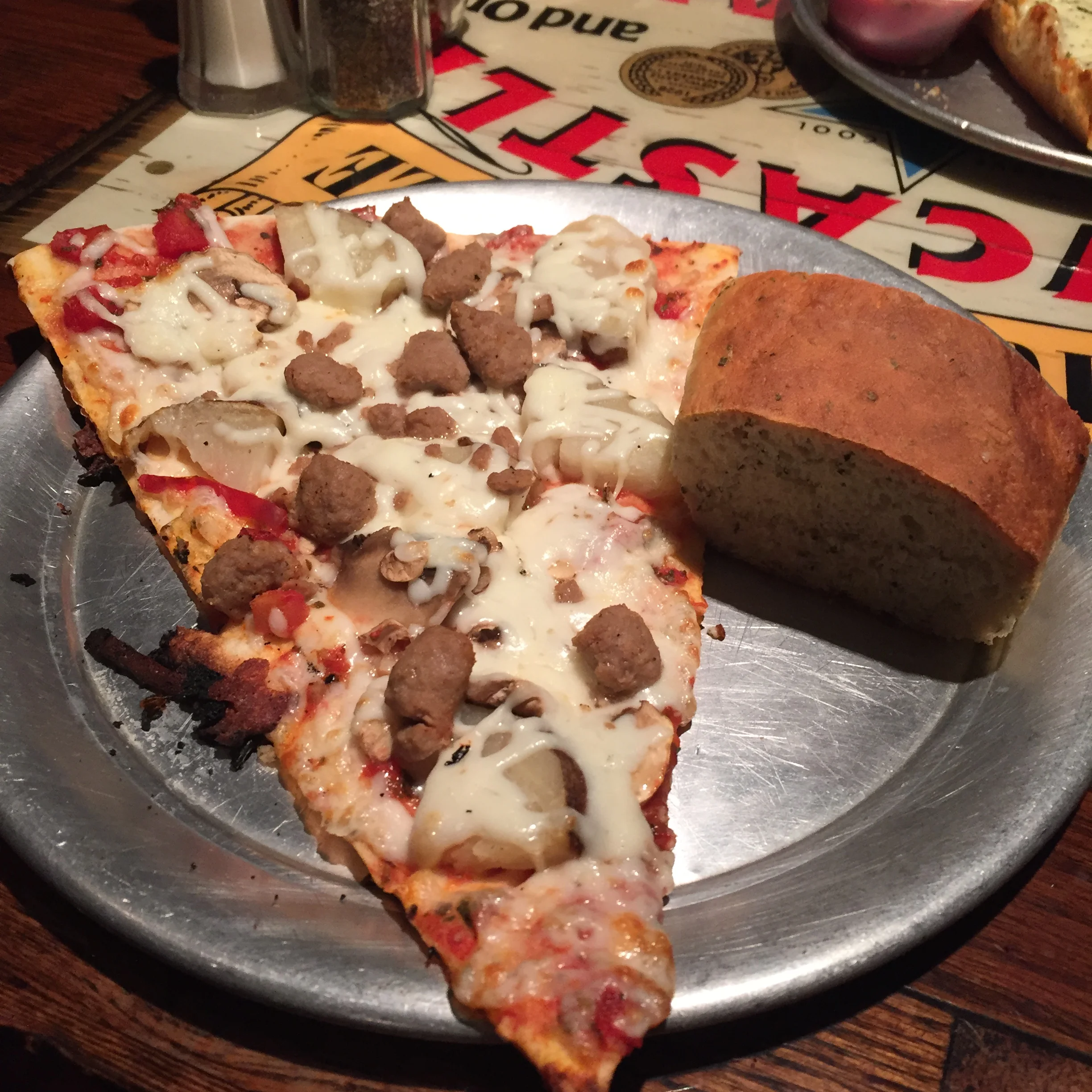 Custom Slices at Yia Yia's.