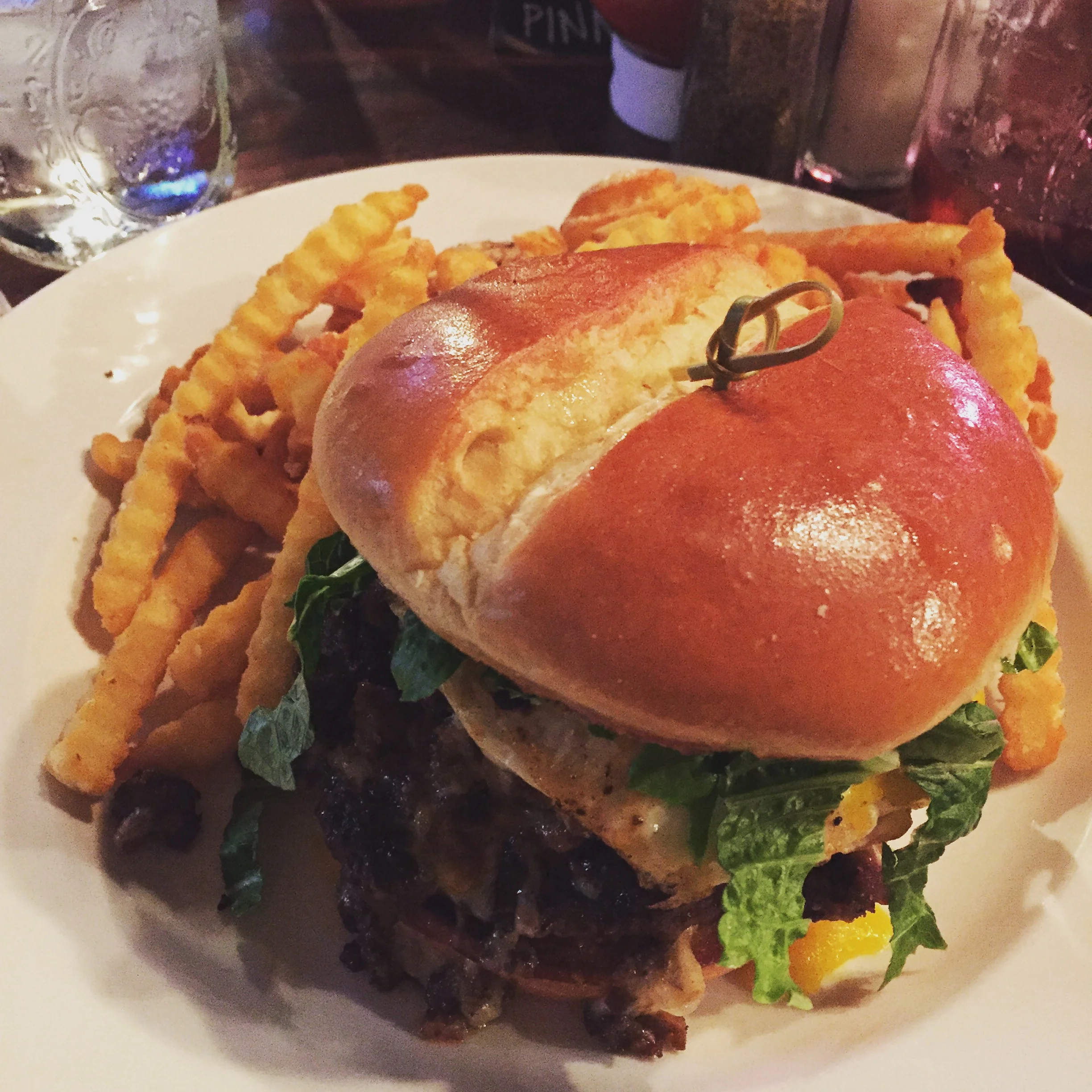 The "Huevo Ranchero" Burger.