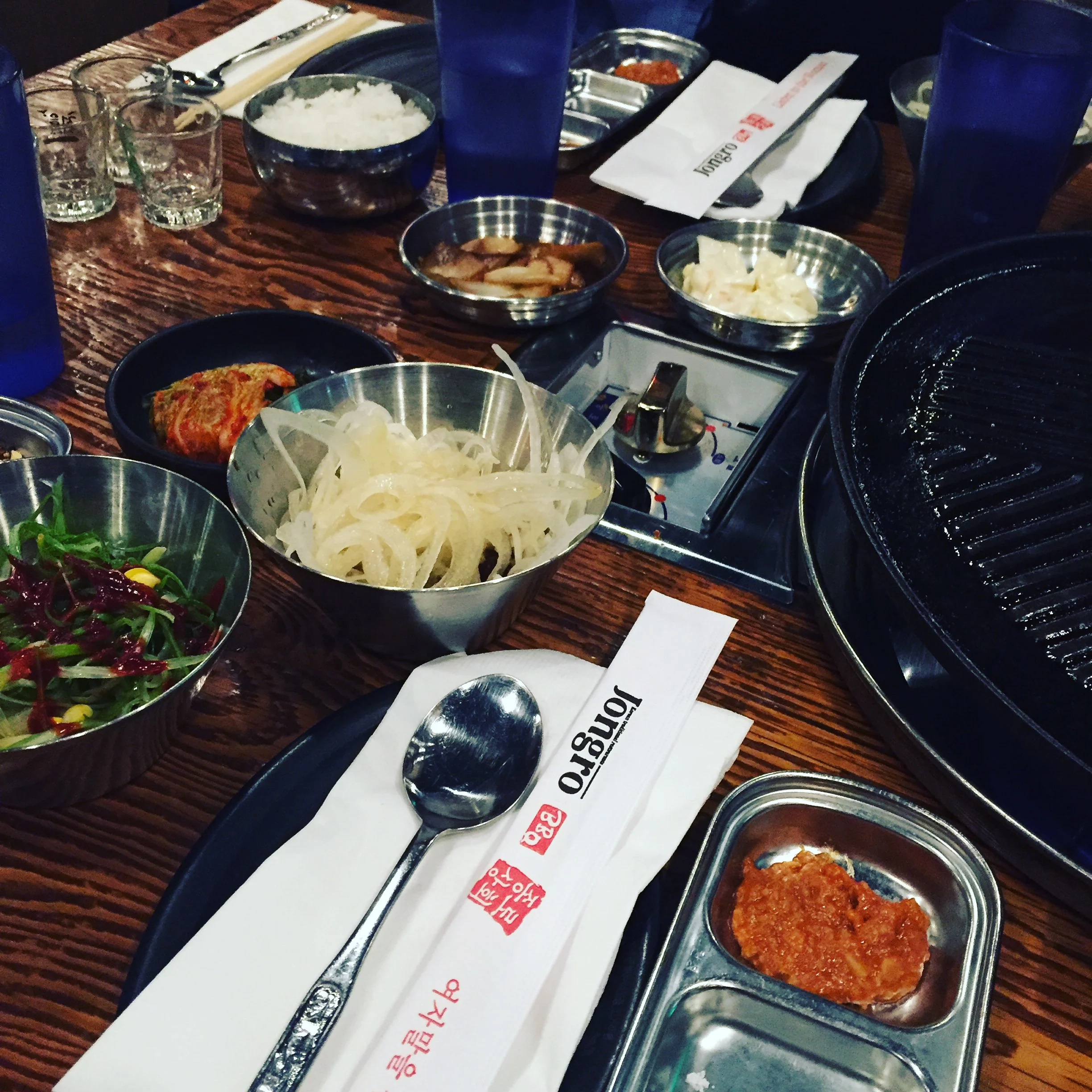 Korean BBQ in K-Town.