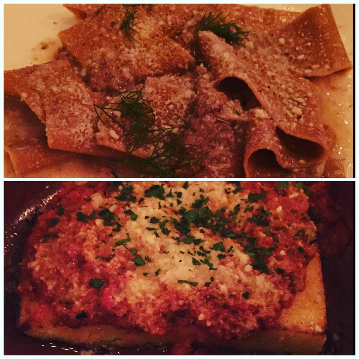 Homemade pasta @ Birgantessa.