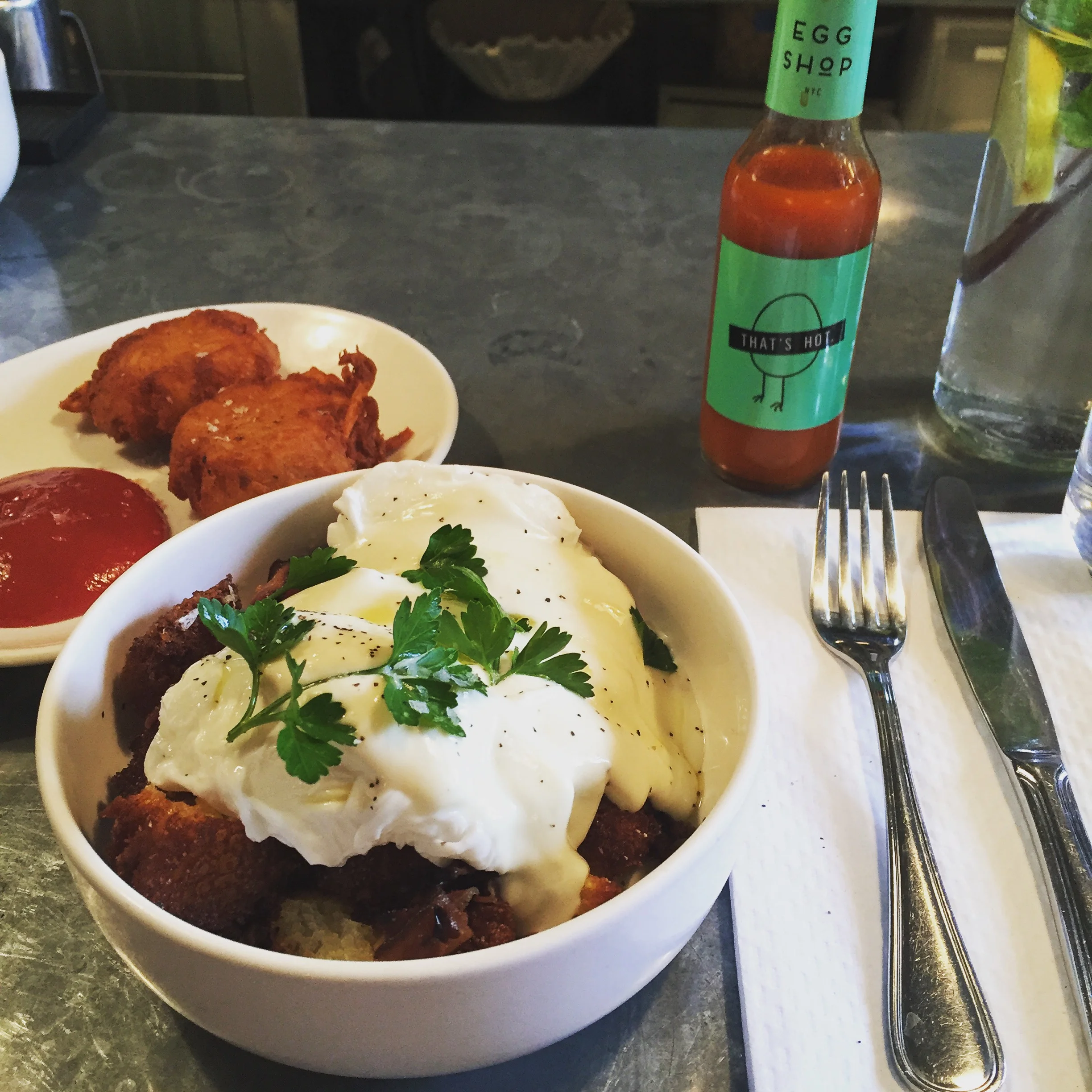 Eggs Benedict Cruiser @ Egg Shop.