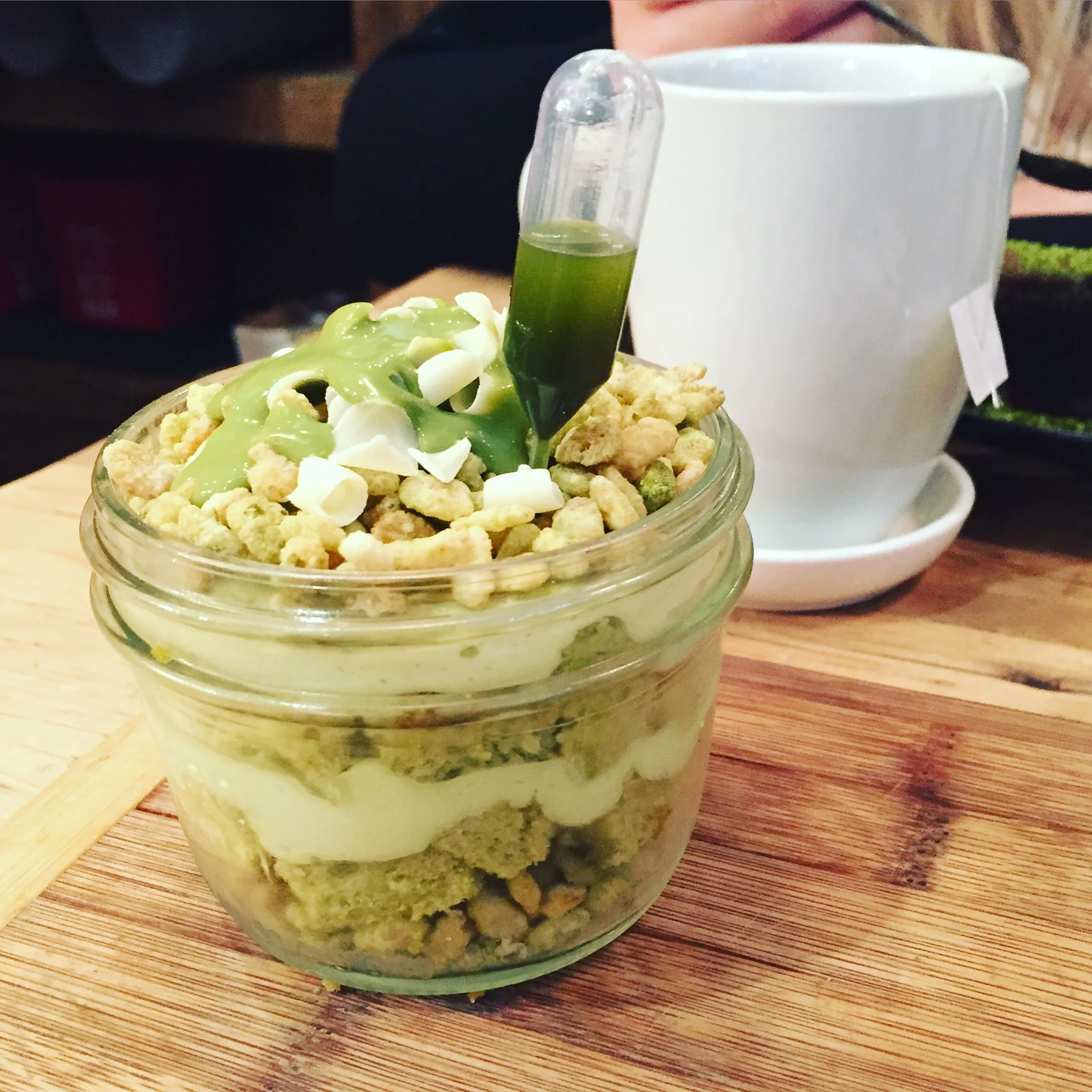 Green Tea-Ramisu @ Spot Dessert Bar.