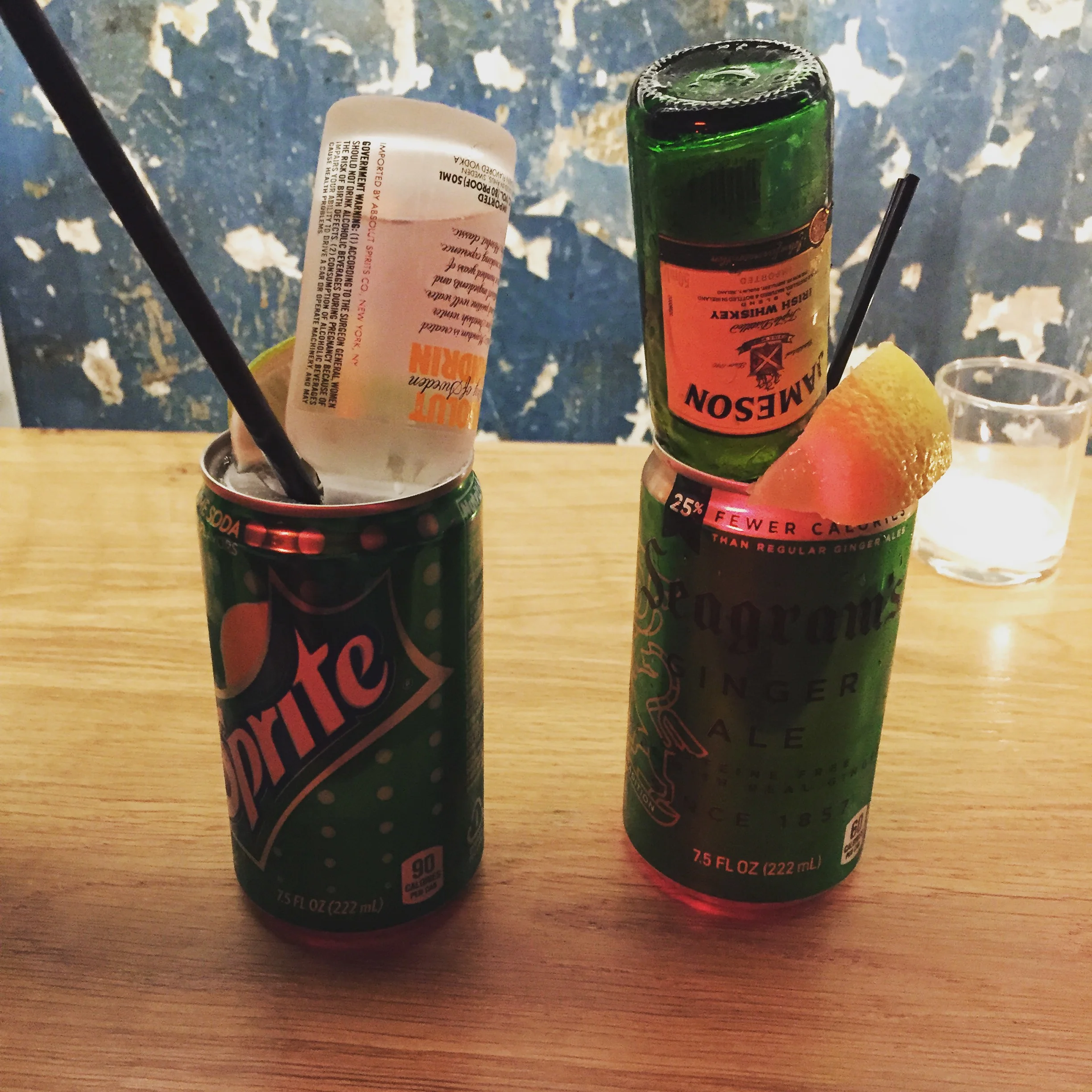 Cha-Chunked Cocktails.