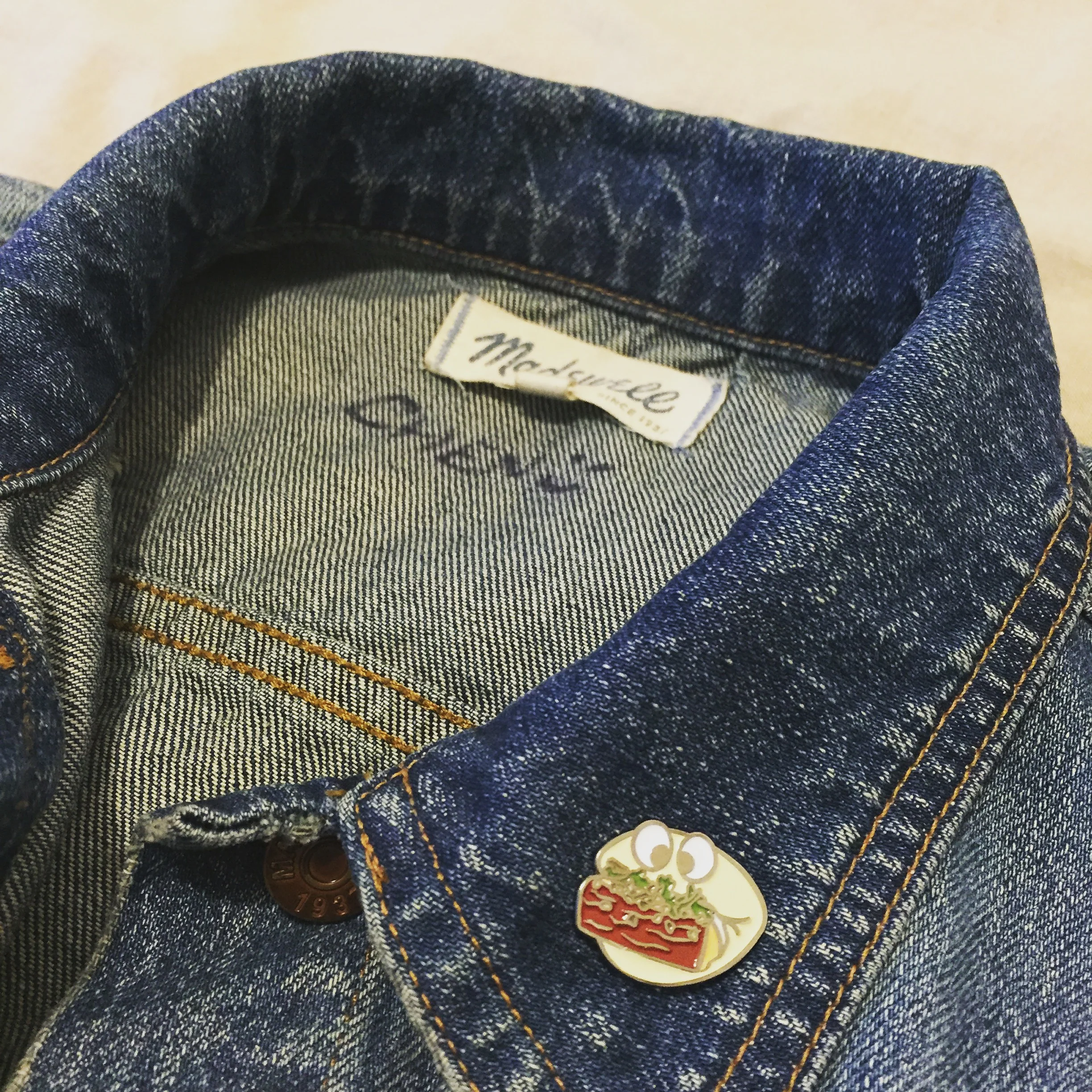 Baohaus x Hungry Eyes NYC pin.