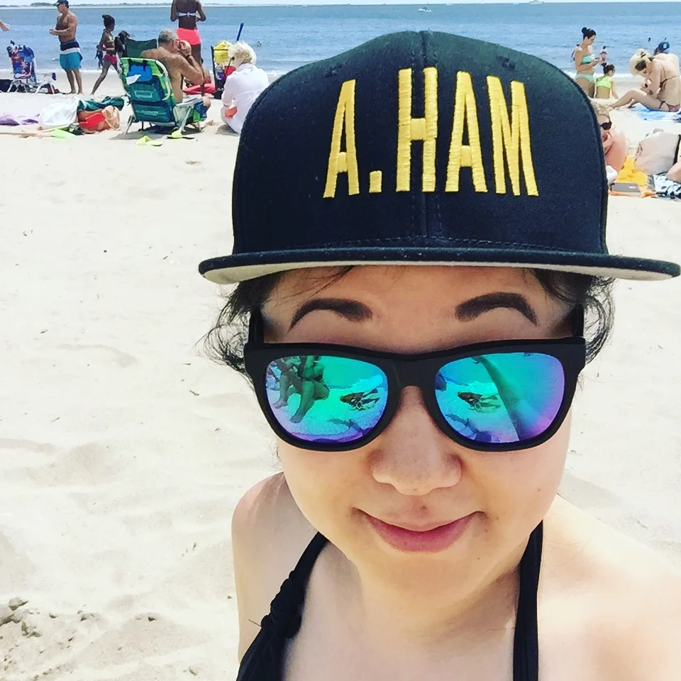 A. HAM on the beach!
