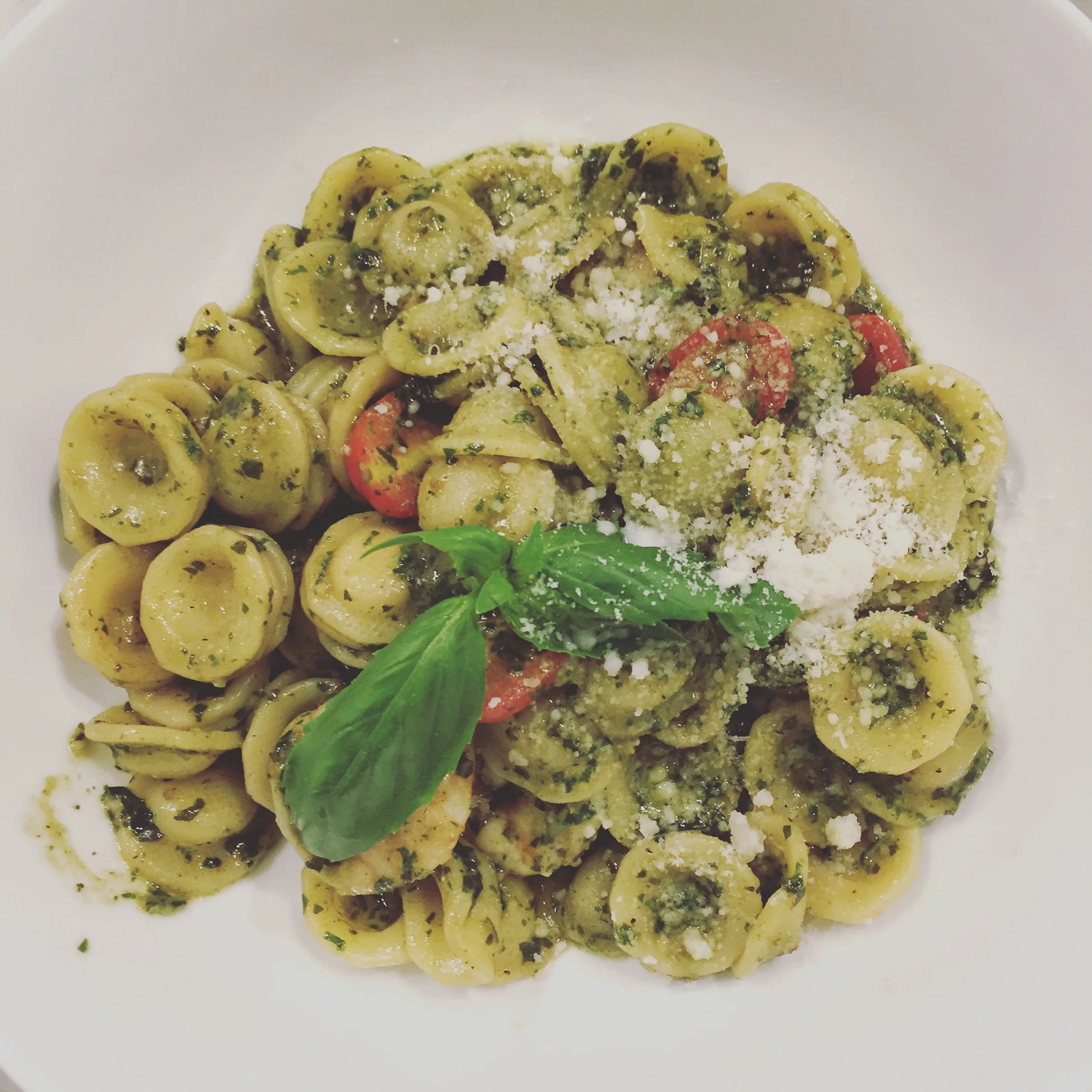 Yes, More Basil Pesto.