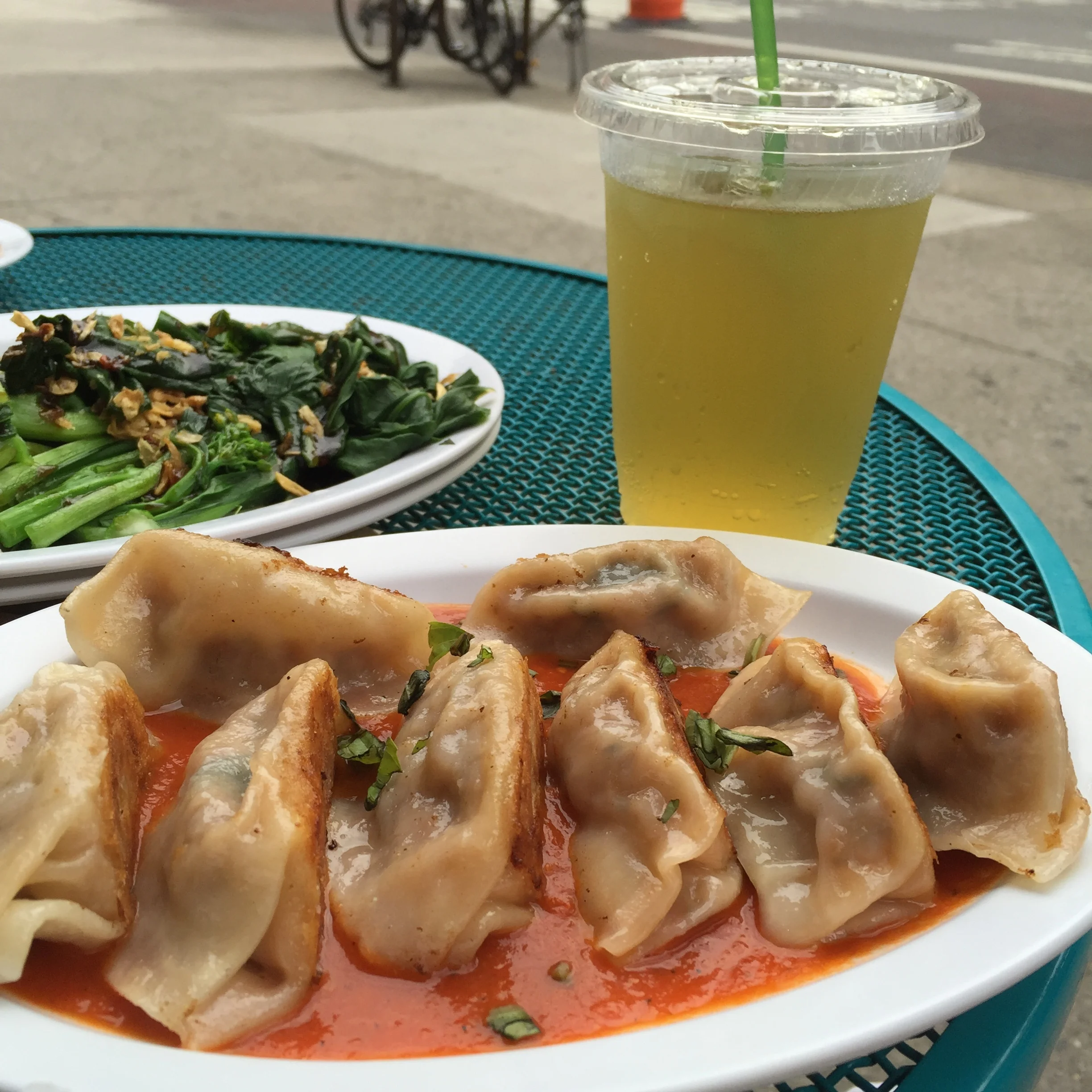 Pork & Beef Meatball Dumplings!