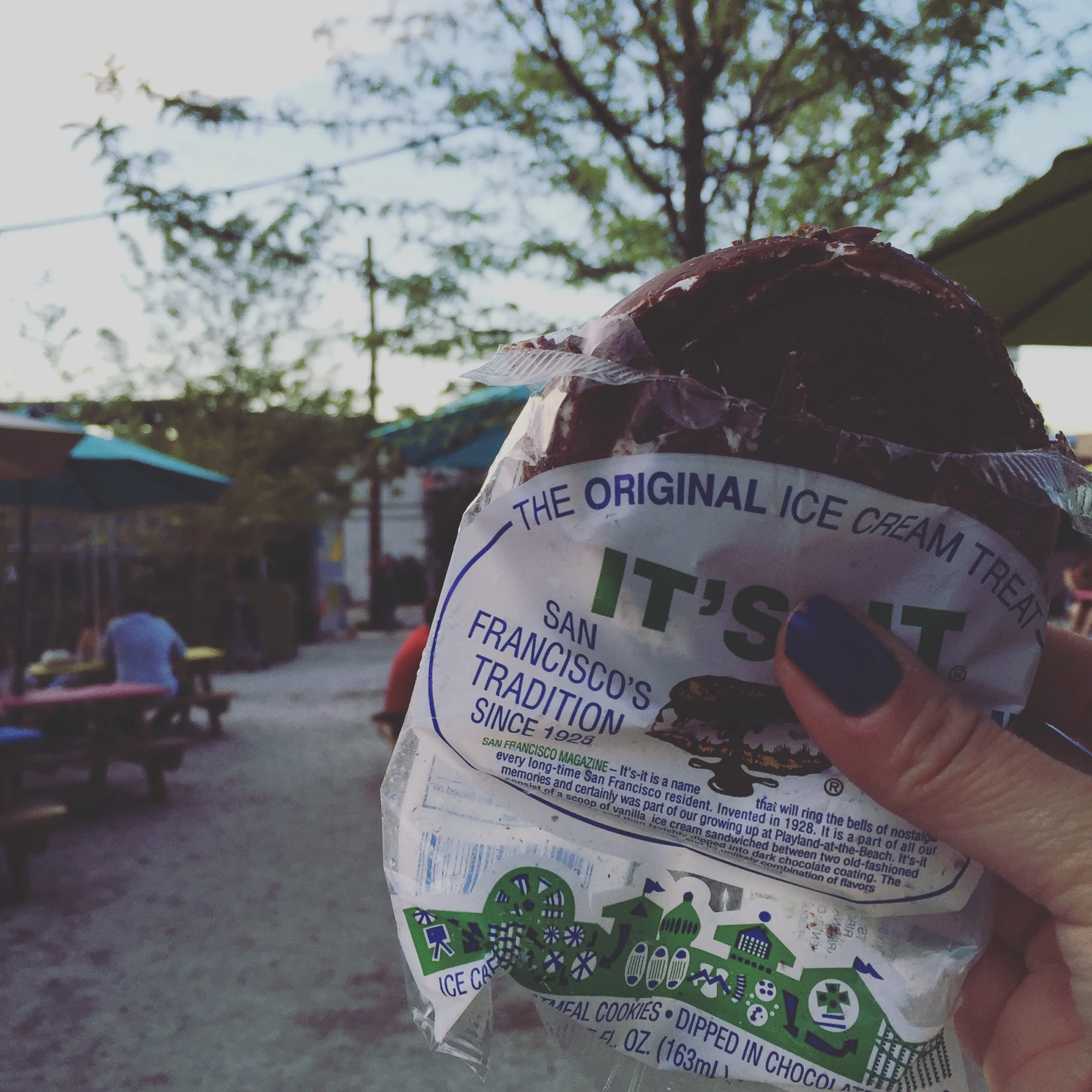 "It's It" Ice Cream Sandwich