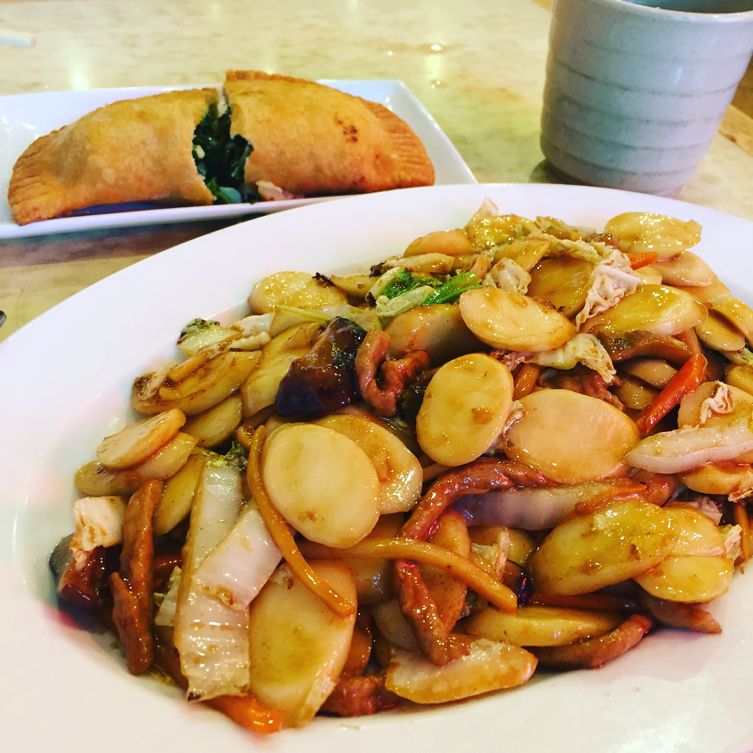 Fried Rice Cake & Fried Bun