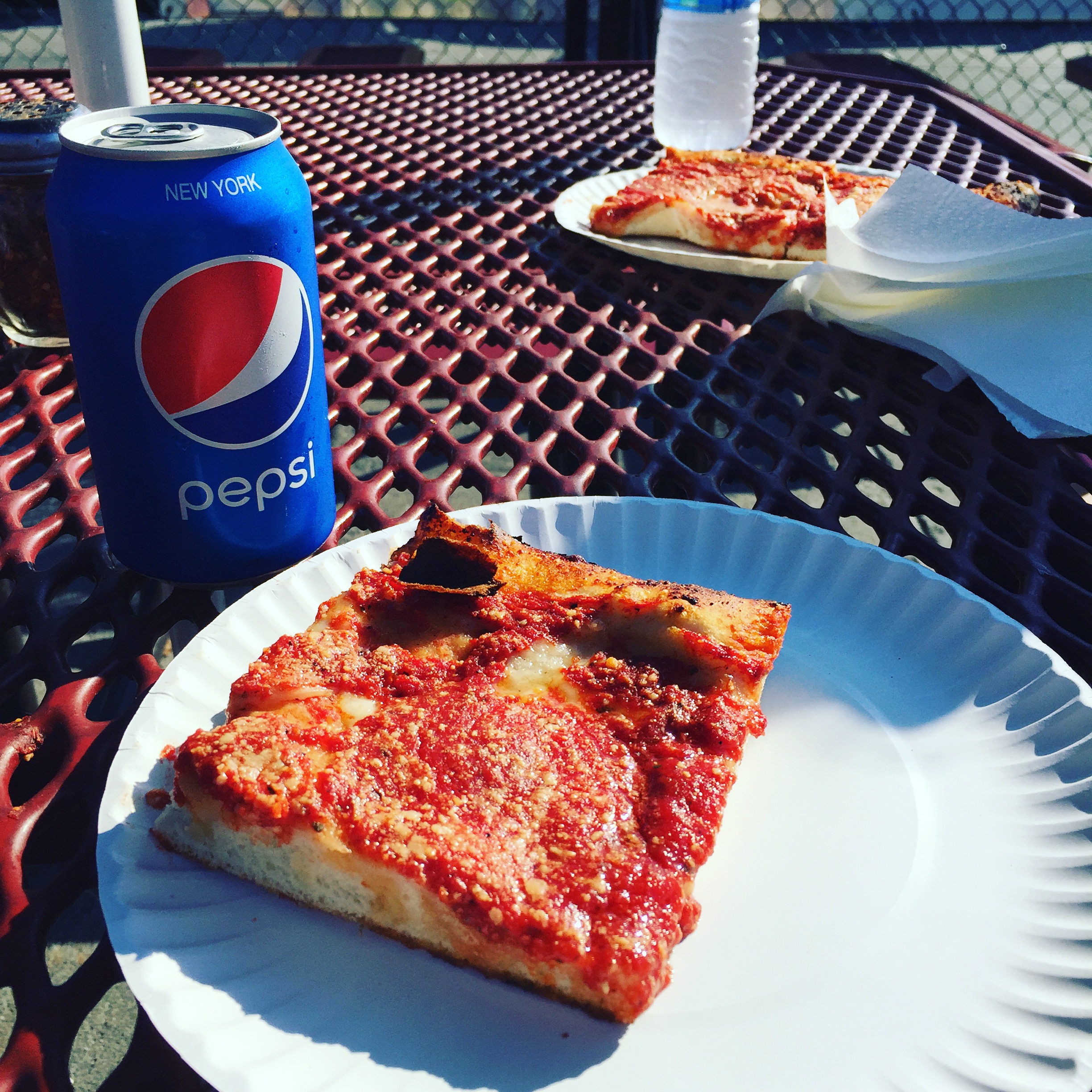 Squares at L&B Spumoni Gardens