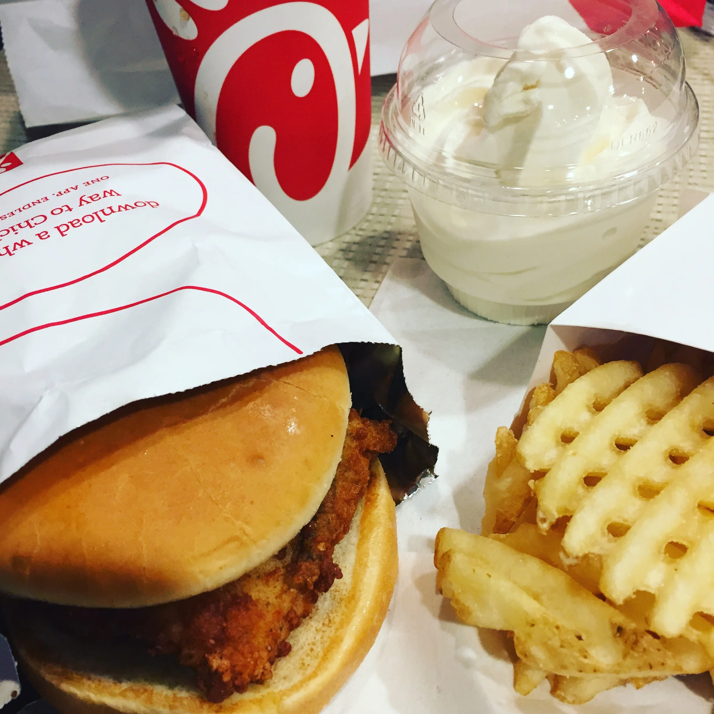 A date with Chick-fil-a
