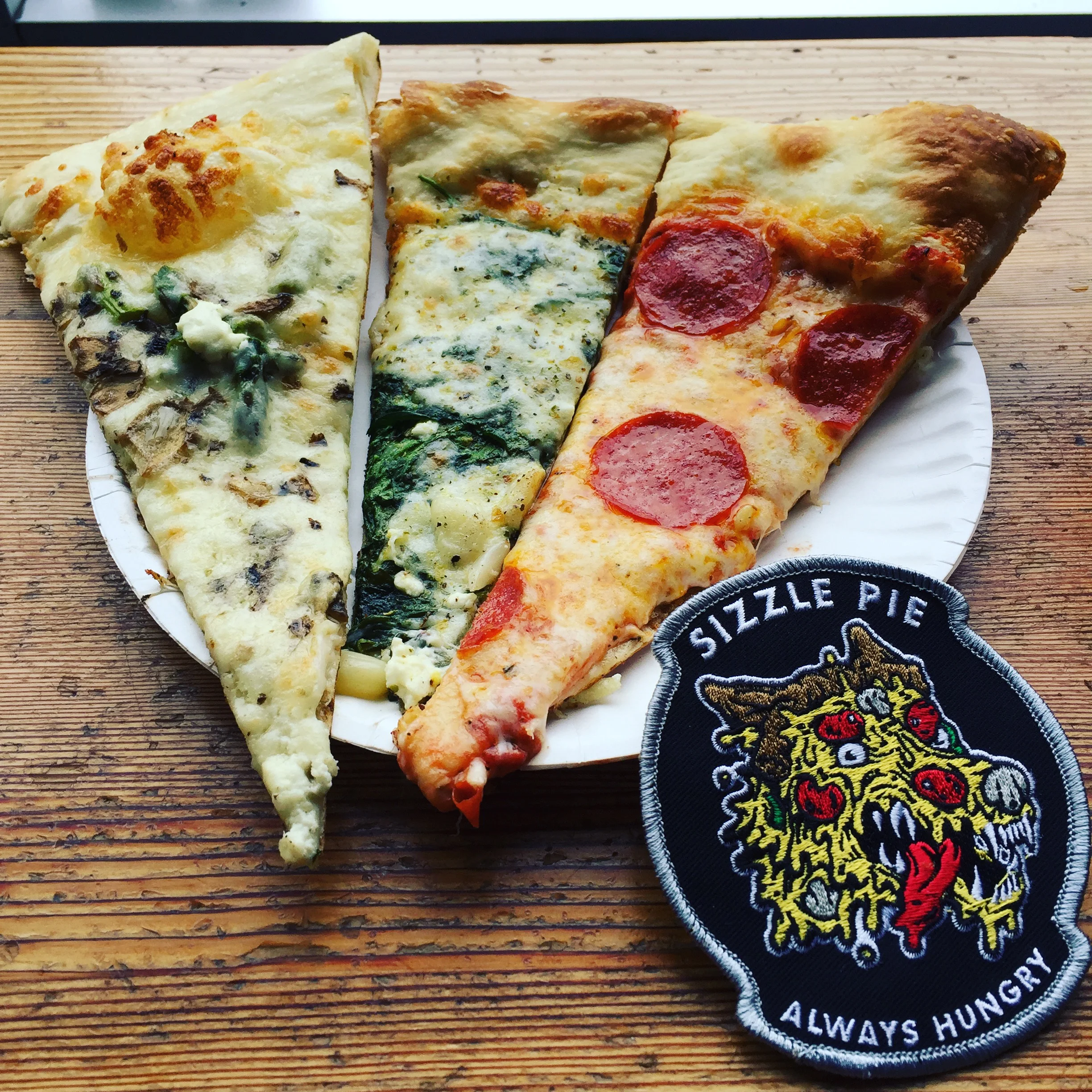Sizzle Pie.