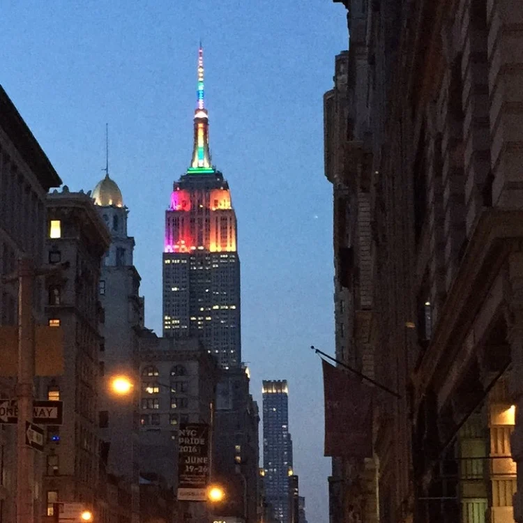 The Empire State Building shows its Pride!