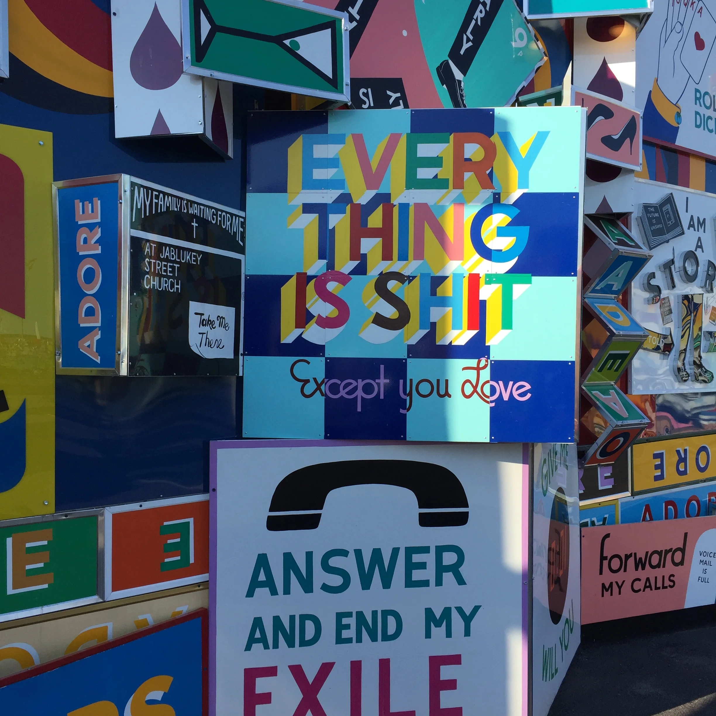 Coney Island Art Walls.