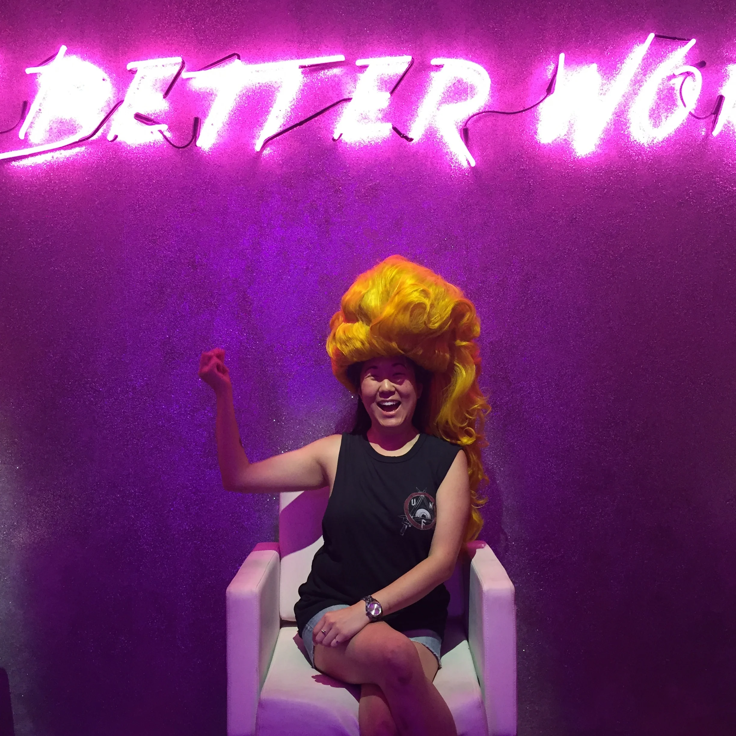R29 Rooms: The RuPaul Wig Room