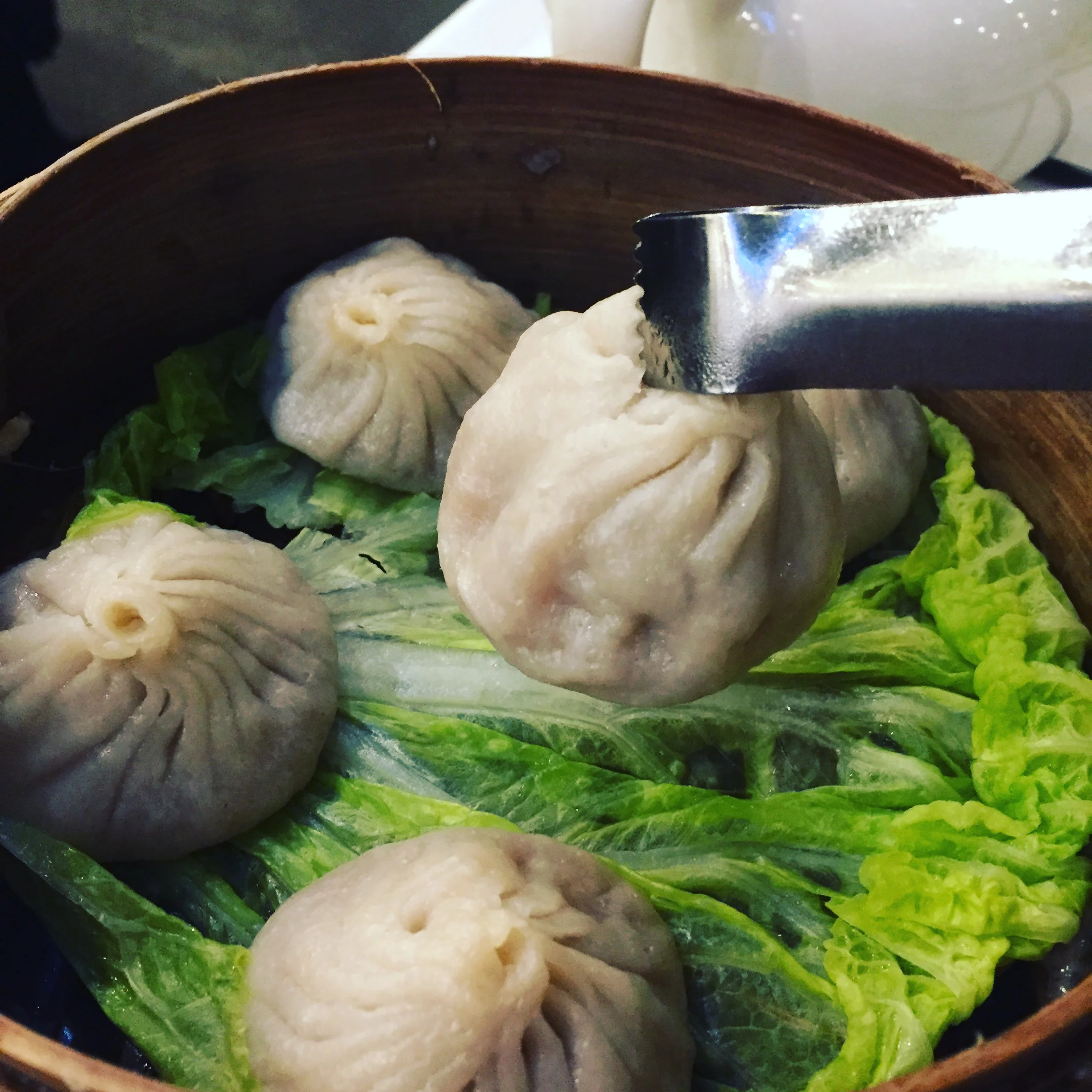 Holiday Windows & Soup Dumplings!