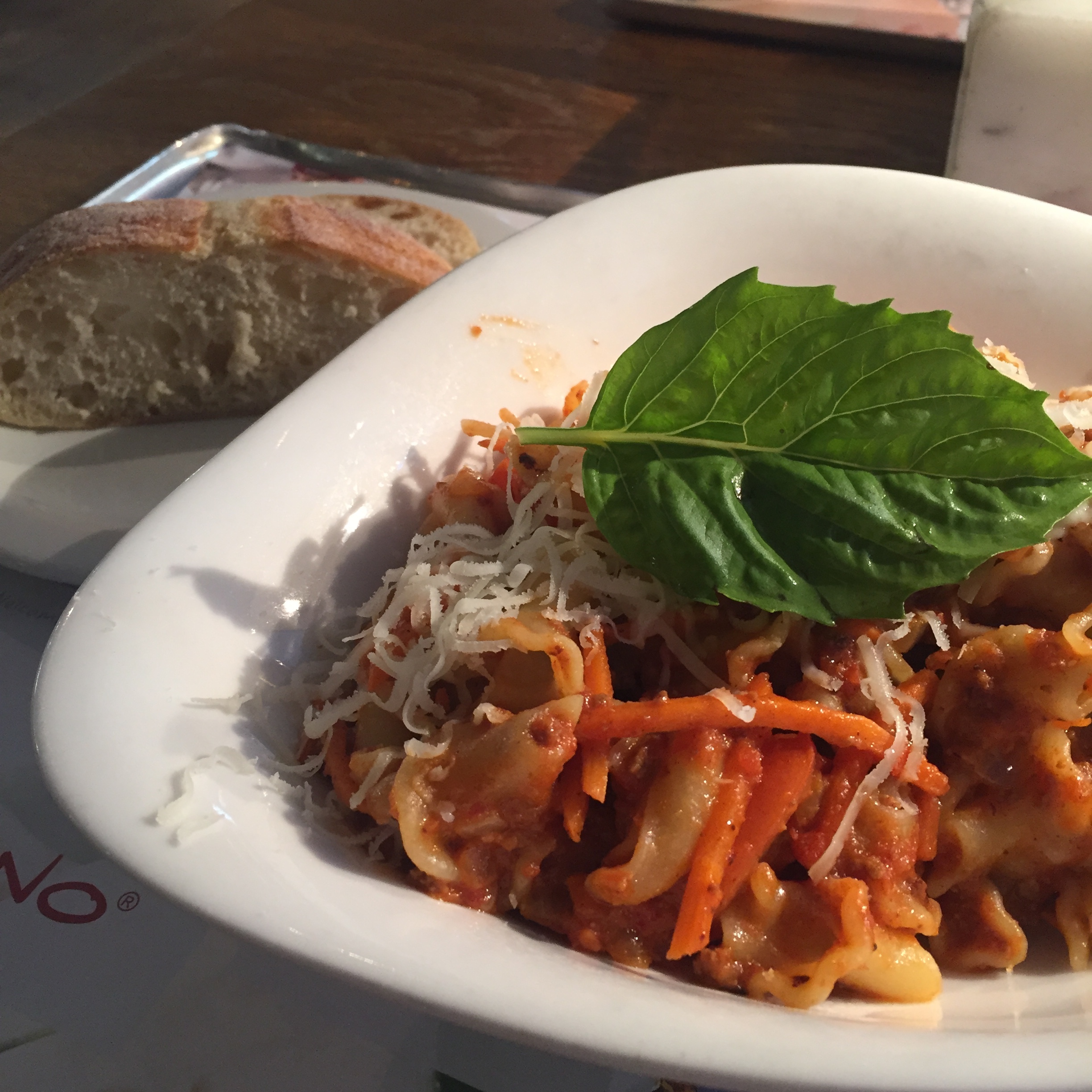 A little pasta reunion.