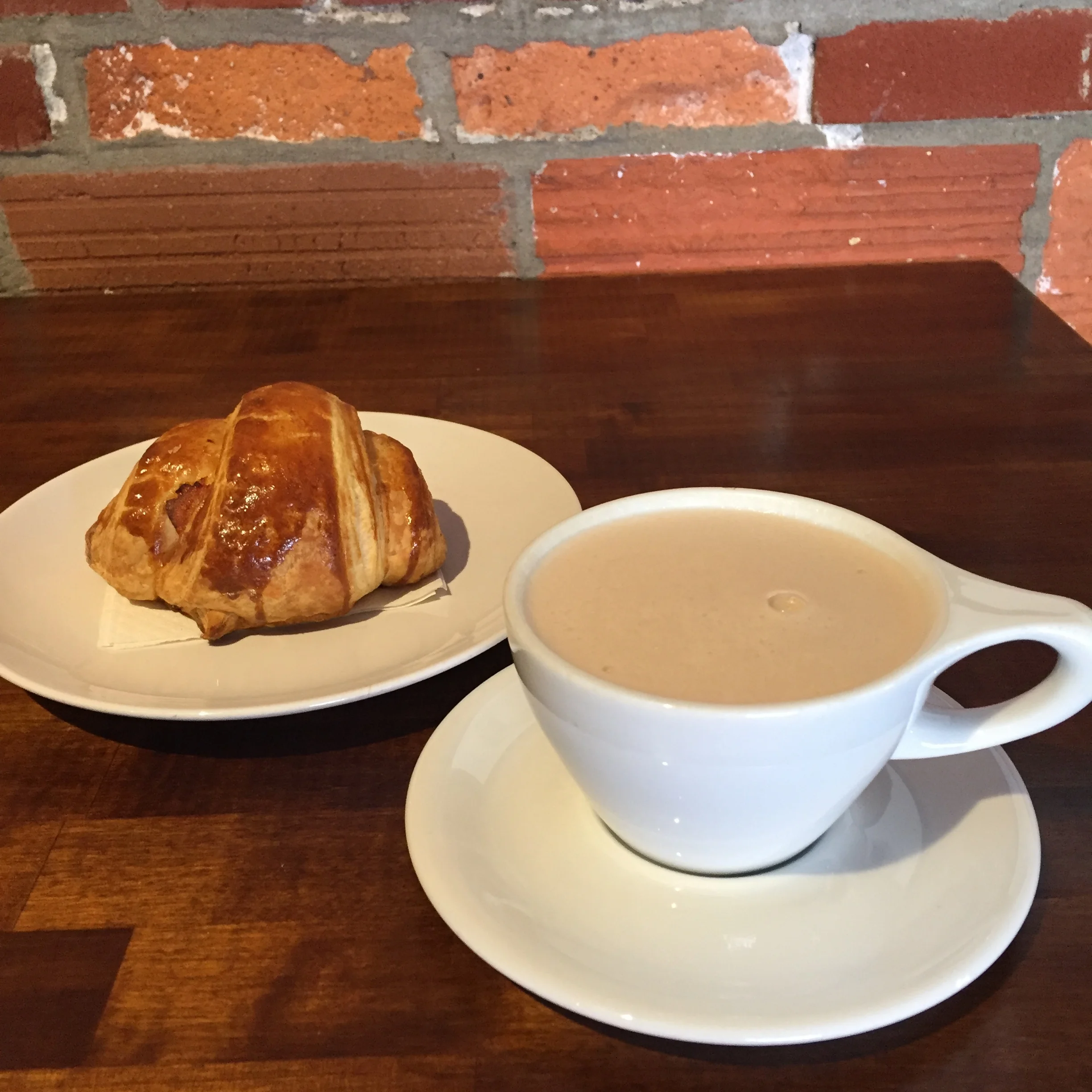 Chai & Croissant.