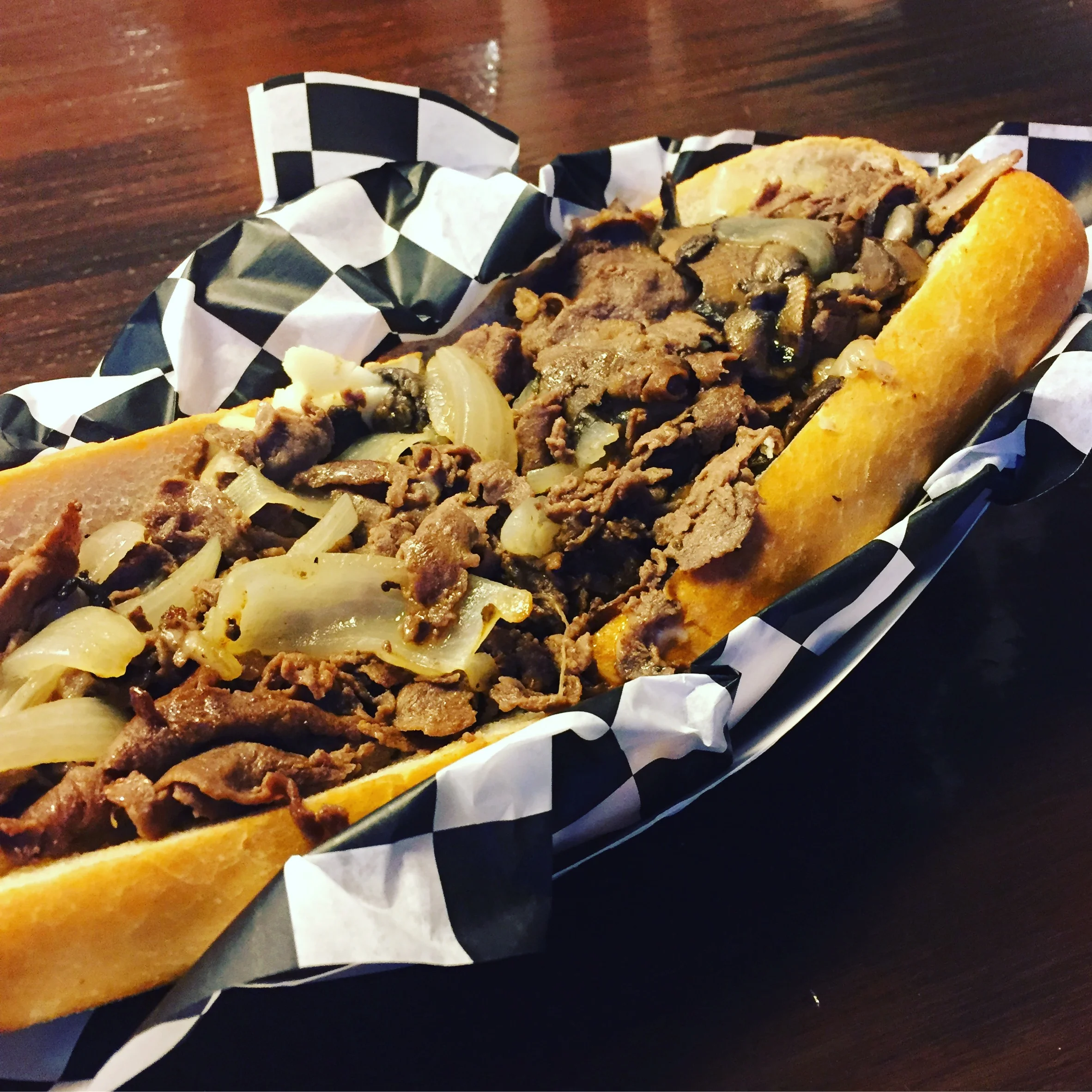 When in Philly, get a cheesesteak!